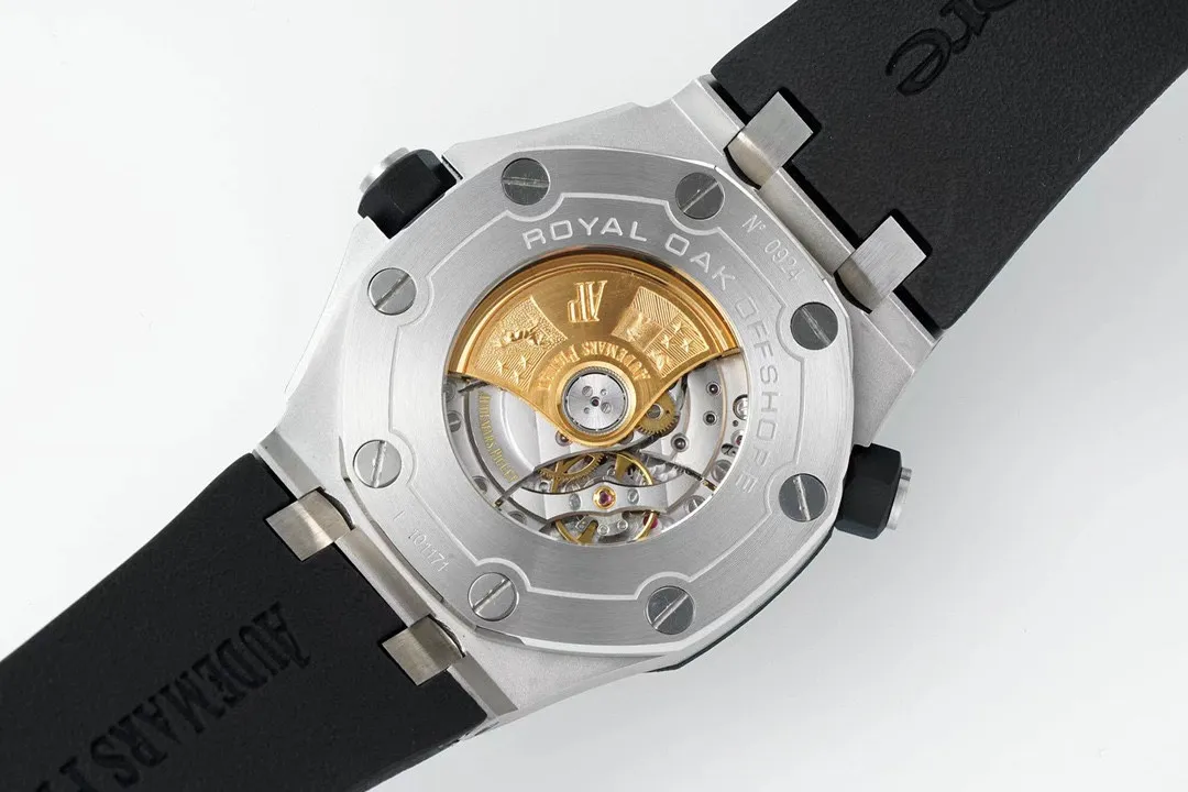 【High-end replica】💰1160! 【Top Replica】💰Private chat! Audemars Piguet 15710 Diving King! 3120 integrated movement, creating the strongest replica both internally and externally. 1. The case is polished multiple times to match the edges and corners, so that the material feels consistent; 2. The strongest movement plywood is polished, with a special 18K rose gold automatic support color; 3. The most user-friendly removable head buffer area to ensure that it matches the original design; 4. The most three-dimensional and neat "biscuit texture" on the disk is guaranteed to be exactly the same as the original: 5. The most lasting luminous light and the most accurate internal scale, IPF hits the point directly. 6. Adopt the original and consistent assembly structure to achieve uniformity in every detail! 7. The closest to the original pointer, with sharp and neat cut surfaces without burrs; 8. The closest to the original calendar magnifying glass, the most transparent on the market; 9. The strongest sapphire mirror, transparent to the senses, and coated with anti-vertigo anti-reflection coating; The most important movement: using the integrated AP.CAL.3120 movement, with stable functions, the same 41-hour power reserve as the original, and the same appearance! The King of Diving is back!