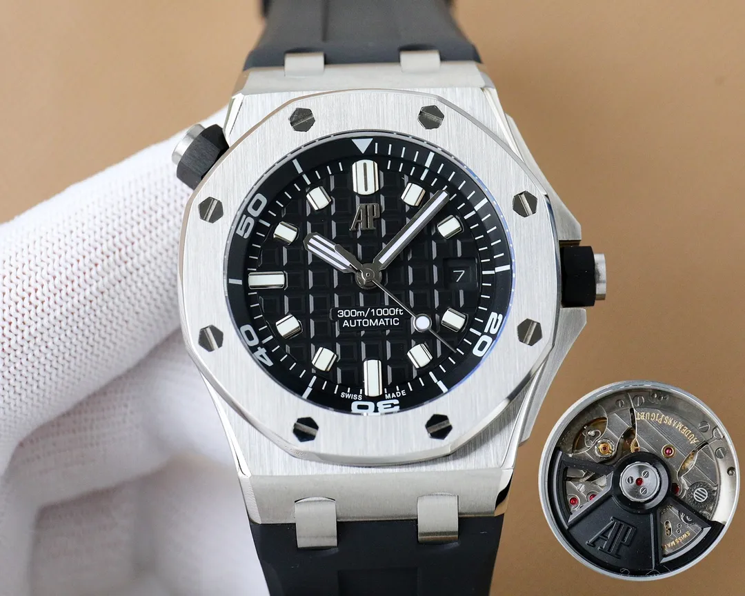 Audemars Piguet 15720ST.OO.A052CA.01 Royal Oak Offshore Men's Mechanical Watch, size 42MM14MM, with replica original Caliber 4️⃣3️⃣0️⃣8️⃣ fully automatic mechanical movement, anti-glare treated sapphire💎 crystal glass, imported 316 stainless steel case, with imported fluororubber strap Original pin buckle, people-friendly version, super high quality, super A workmanship, not ordinary goods in the market, good value for money, a must-have artifact for tough guys. After multiple processes of polishing and frosting, AP’s unique octagonal bezel finally expresses sharp and angular lines. Audemars Piguet’s entry-level watch is highly recommended! ! ! It took a long time to present the most exquisite watches to all watch lovers, and a pair of original straps will be given as a random gift 🔥Top products, high quality products constantly🔥