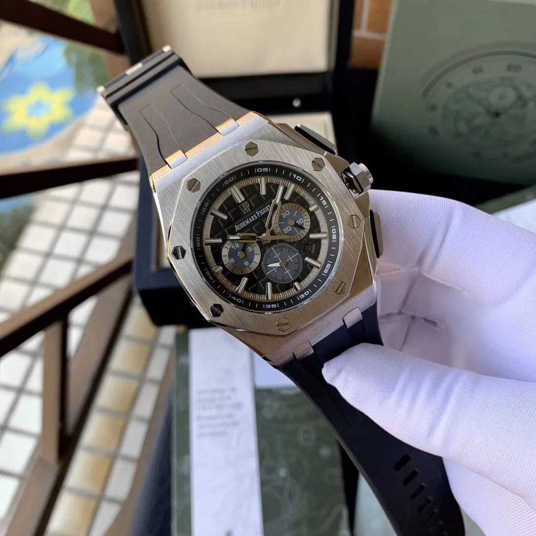 【Top replica】💰3300! Audemars Piguet ‼ ️Royal Oak Offshore Series Anti-glare treated sapphire crystal glass Size 45mm*14mm Waterproof tape with AP original pin buckle Equipped with replica original Swiss 2836 fully automatic mechanical movement Octagonal brushed steel case with grid surface The highest version on the market Super high quality Super A workmanship Cold, domineering and different