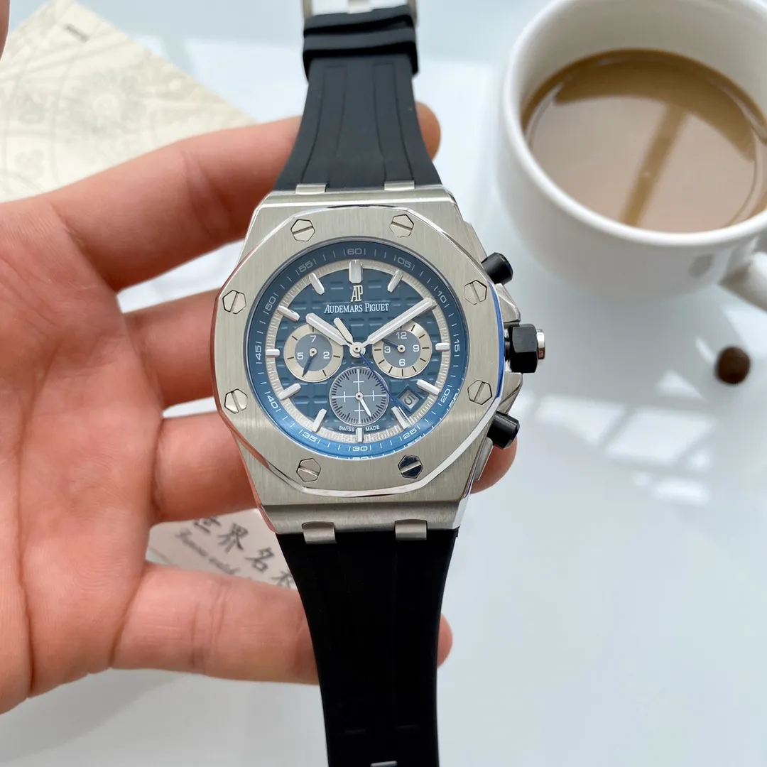 【Foreign trade import】💰2400! Audemars Piguet ‼ Royal Oak Offshore Limited Series Anti-glare treated mineral glass Size 44mm*14mm Waterproof tape with AP original pin buckle Equipped with original 3126 automatic hammer Fully automatic mechanical movement for more accurate travel time! Octagonal brushed steel shell with mesh surface, 100 meters waterproof, genuine model: 26415CE.OO.A002CA.02 (super high quality in the market, super A workmanship, cold, domineering, different tough guy🔥) Welcome to reprint! ! !