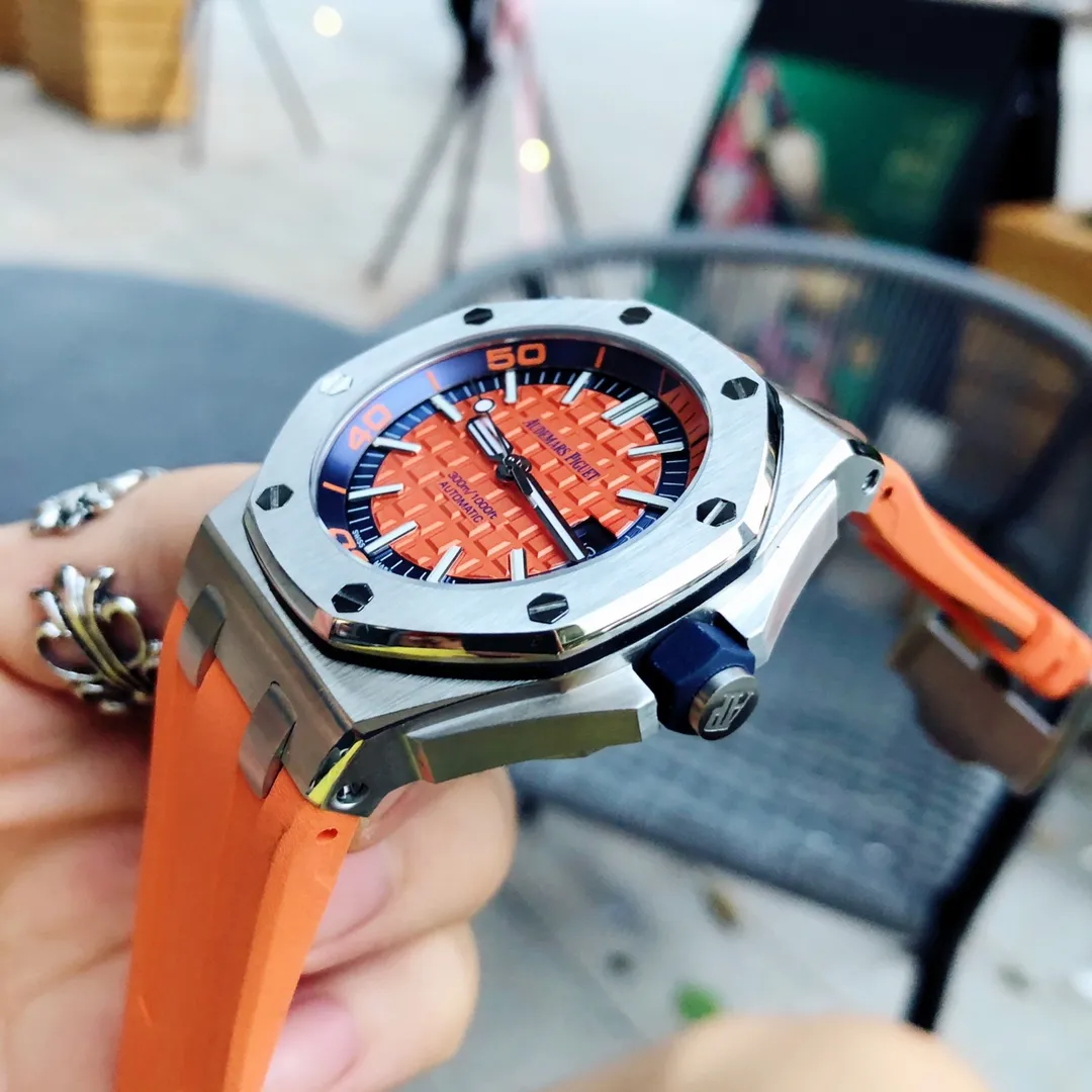 【High-end replica】💰1160! Audemars Piguet. 15710ST.OO.A002CA.01 Royal Oak Offshore Men's Mechanical Watch, size 42MM14MM, equipped with replica original Cal.3⃣1⃣2⃣0⃣ fully automatic mechanical movement, anti-glare treated sapphire💎 crystal glass, imported 316 stainless steel Ao case, equipped with imported rubber strap (original pin buckle) Friendly version, super high quality, superb workmanship, not a common product in the market, a must-have artifact for tough guys. After multiple processes of polishing and frosting, the unique octagonal bezel finally expresses sharp and angular lines. Audemars Piguet’s entry-level watch is highly recommended! ! ! It took a long time to present the most exquisite watch to all watch lovers!