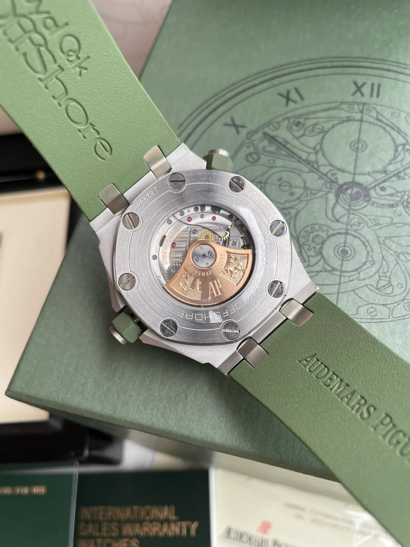 【High-end replica】💰1160 【Top-level replica】💰3440! Audemars Piguet 15710ST.OO.A002CA.01 Royal Oak Offshore Men's Mechanical Watch, size 42MM14MM, with replica original Cal.3️⃣1️⃣2️⃣0️⃣ fully automatic mechanical movement, anti-glare treated sapphire💎 crystal glass, imported 316 stainless steel case Paired with imported rubber strap, original pin buckle, people-friendly version, super high quality, super A workmanship, not ordinary goods in the market, good value for money, a must-have artifact for tough guys. After multiple processes of polishing and frosting, the unique octagonal bezel finally expresses sharp and angular lines. Audemars Piguet's entry-level watch is highly recommended! ! ! It takes a long time to present the most exquisite watches to all watch lovers!