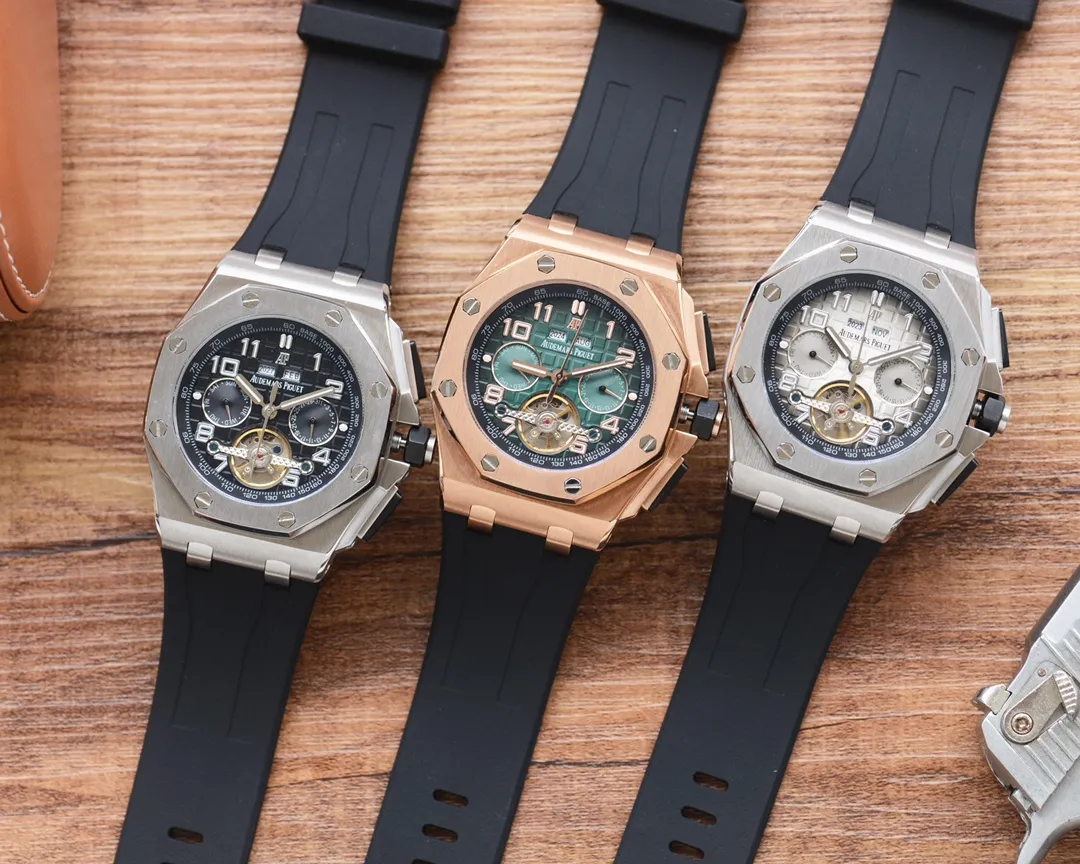 【Customized all-in-one machine】💰1840! AP-Audemars Piguet-The details are evident! 🎈Top watch technical works, 🎈Superb technical attainments🎈Atmosphere style🎈 [Brand]: AP [Exquisite men's watch] Atmosphere style! Hot sales continue! [Type]: Top quality men's watch ⌚️ [Strap]: Made of pure 316L steel [Movement]: High-end fully automatic mechanical movement Material: Mineral mirror [wear-resistant] more clear 🎬 Every detail of the watch is closer to the original! Comparable to counters! The whole watch gives people a sense of elegance and refinement! It makes the owner feel more beautiful and noble when wearing it! Makes people more confident and stronger! [The best accessory for wise men that is full of praise! ] The first choice for stocking in physical stores🏅️Super high return rate🏅️Super cost-effective🏅️The best word-of-mouth product🏅️ Size: 45mm diameter stainless steel 14mm thickness! Good stuff is coming! Welcome to reprint!