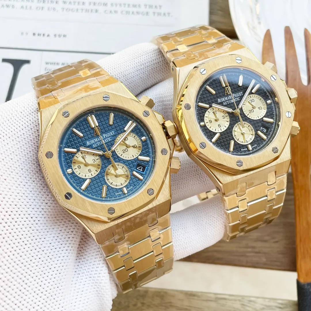 【High-end replica】💰1360! Audemars Piguet AP - ruthless goods are rampant [Lightning][Lightning][Lightning] Cool sports men's chronograph movement: 6-hand chronograph and running seconds 632L stainless steel Pure stainless steel solid core strap-original buckle Sapphire mirror Size: 42mm Thickness 15mm [Rose][Rose][Rose] It cannot be a classic!