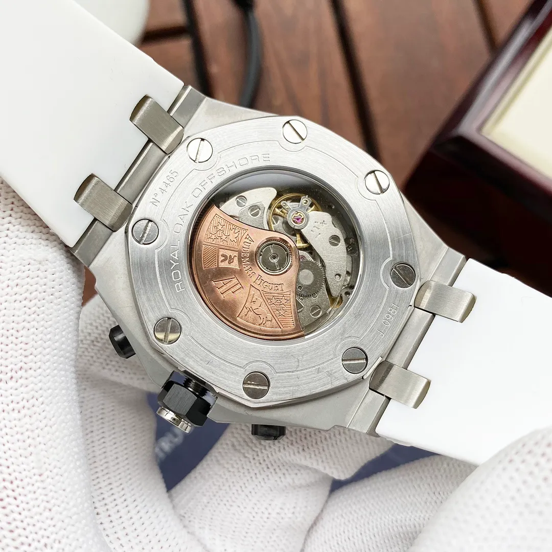 【Customized all-in-one machine】💰1920! Audemars Piguet-AP men's watch equipped with imported fully automatic 9015 all-in-one mechanical movement, sapphire mirror, 316L stainless steel case, imported rubber strap, fashionable and casual, noble and generous, size: diameter 44mm, thickness 15mm