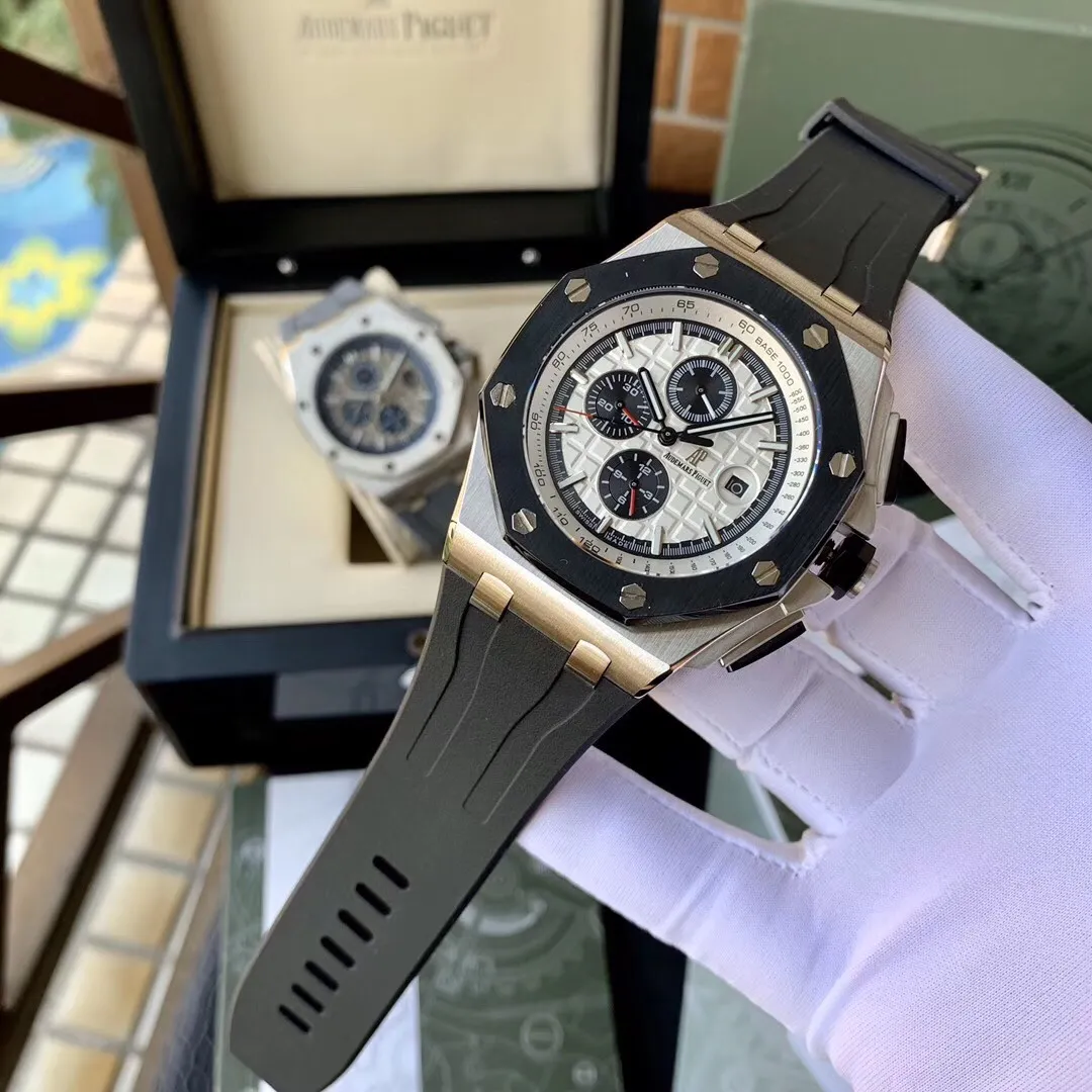 【Top replica】💰3300! Audemars Piguet ‼ ️Royal Oak Offshore Series Anti-glare treated sapphire crystal glass Size 45mm*14mm Waterproof tape with AP original pin buckle Equipped with replica original Swiss 2836 fully automatic mechanical movement Octagonal brushed steel case with grid surface The highest version on the market Super high quality Super A workmanship Cold, domineering and different