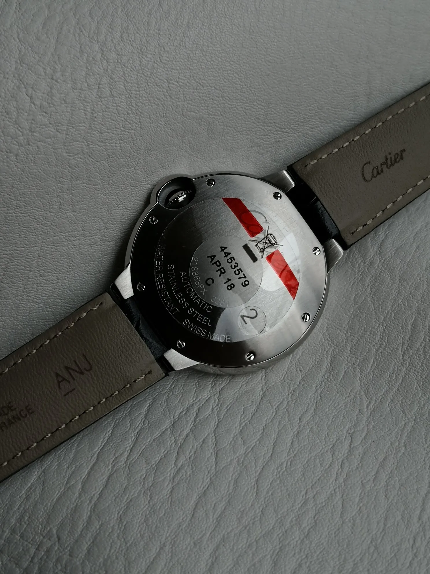 【Taiwan Factory】💰2160! 【Top replica】💰3500! Cartier Blue Balloon watch (guilloché dial, sword-shaped blue steel hands, automatic, 36 mm)