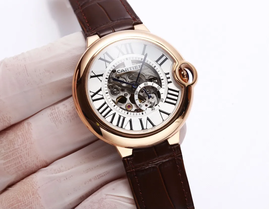 【New model released】💰2560! Taiwan factory Cartier 🎈Blue Balloon series, built-in: Japanese Citizen 82S7 automatic mechanical movement (durable), water drop (fish eye bubble) sapphire glass mirror 🎈Unique three-dimensional design, five-digit small seconds seem to be suspended in the air on the dial, 🎈Highly waterproof, diameter 42mm, thickness 12mm. (Focus on original new machines) Focus is an attitude, produced by JH!