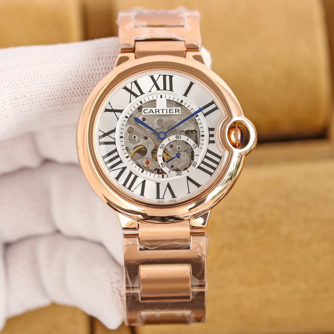 【Top replica】💰2500! Taiwan factory Cartier 🎈Blue Balloon series, built-in: Japanese Citizen 82S7 automatic mechanical movement (durable), water drop (fish eye bubble) sapphire glass mirror 🎈Unique three-dimensional design, five-digit small seconds seem to be suspended in the air on the dial, 🎈Highly waterproof, diameter 42mm, thickness 12mm.