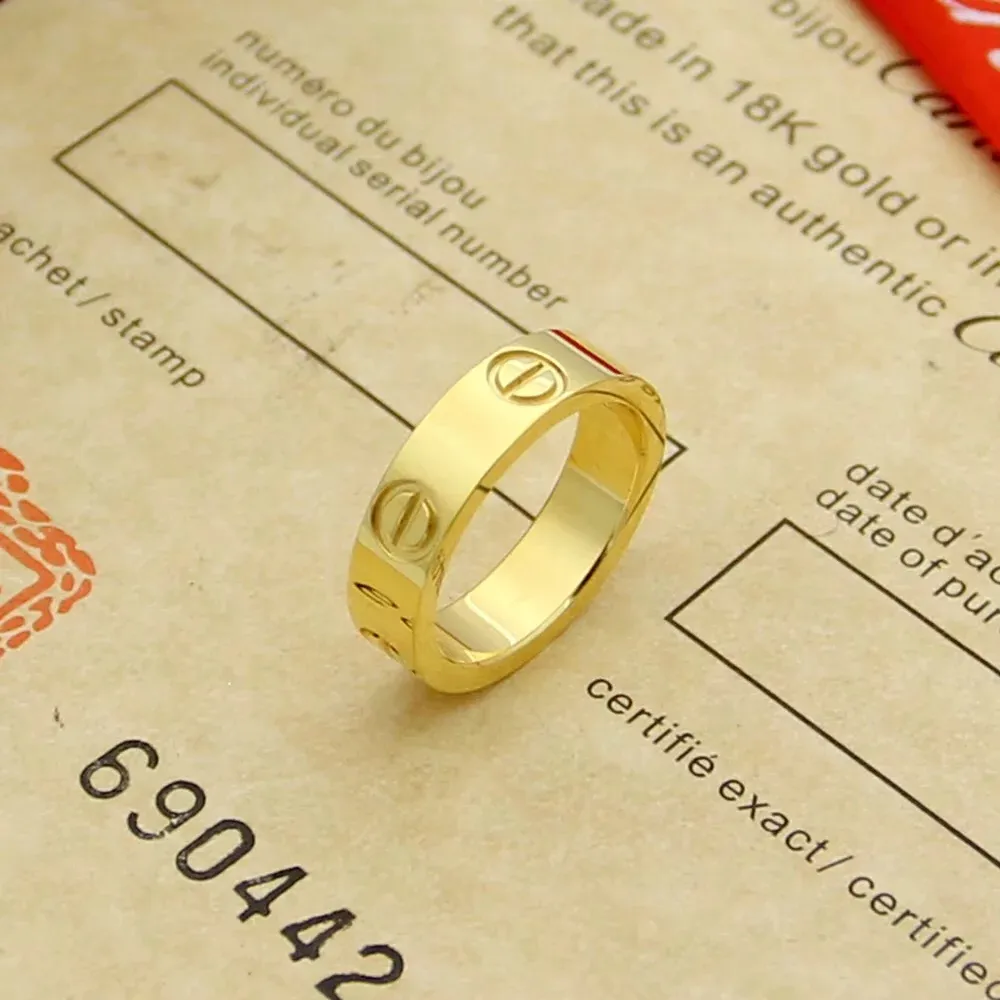 【High-end replica】💰240! Cartier ring wide version narrow version with diamonds without diamonds three colors code size 5-11