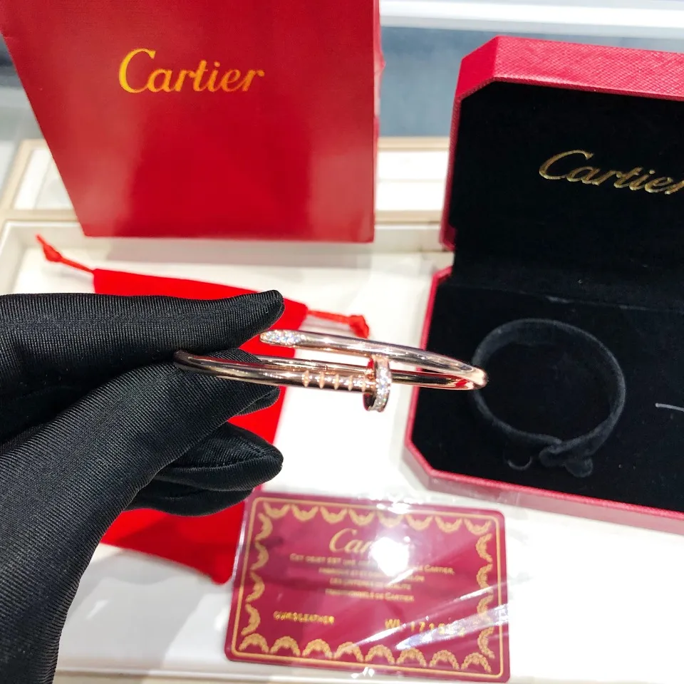 【Foreign trade import】💰640! Cartier Cartier Juste un Clou nail series bracelet classic style