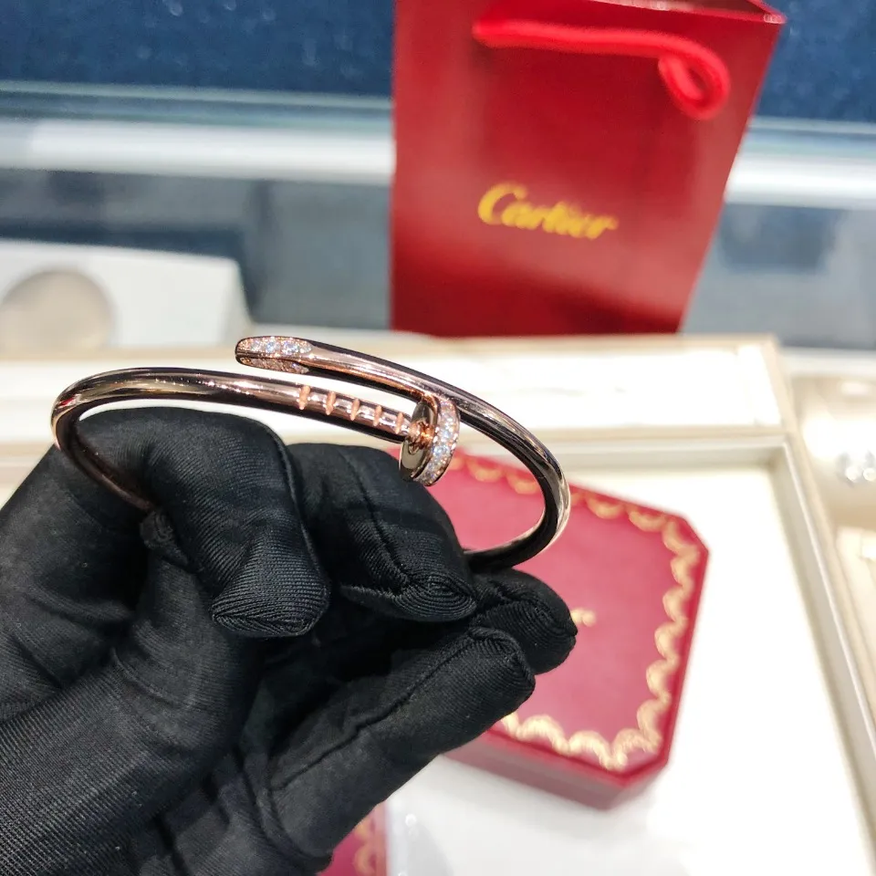 【Foreign trade import】💰640! Cartier Cartier Juste un Clou nail series bracelet classic style
