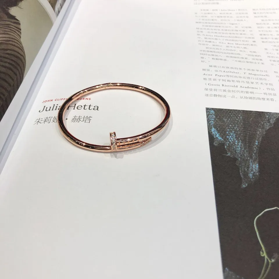 【Foreign trade import】💰640! Cartier Cartier Juste un Clou nail series bracelet classic style