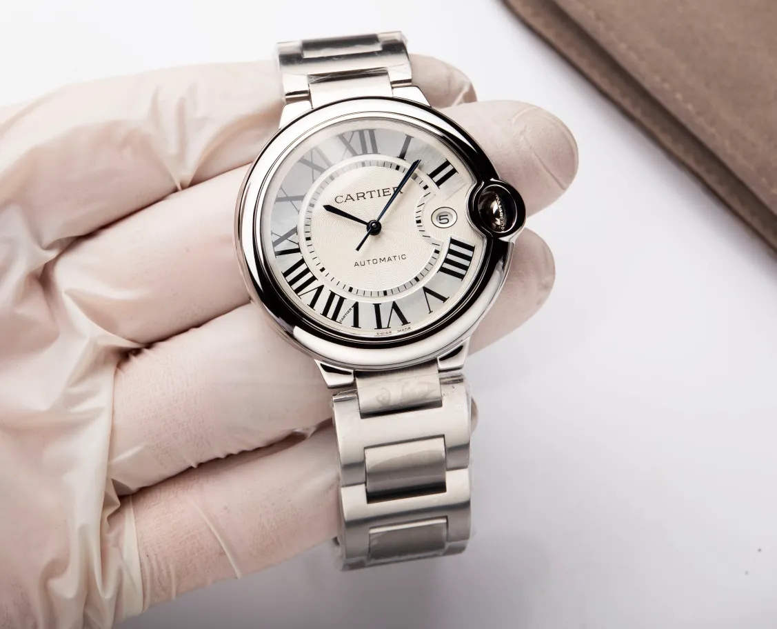 【High-end replica】💰1080! Customized all-in-one machine 💰1920! Cartier Blue Balloon series, 42mm, equipped with imported 9015 all-in-one machine, sapphire mirror, highly waterproof, burnt steel blue pointer color, head curvature shape (Extreme replica requirements create high quality, playing with more than concepts!)
