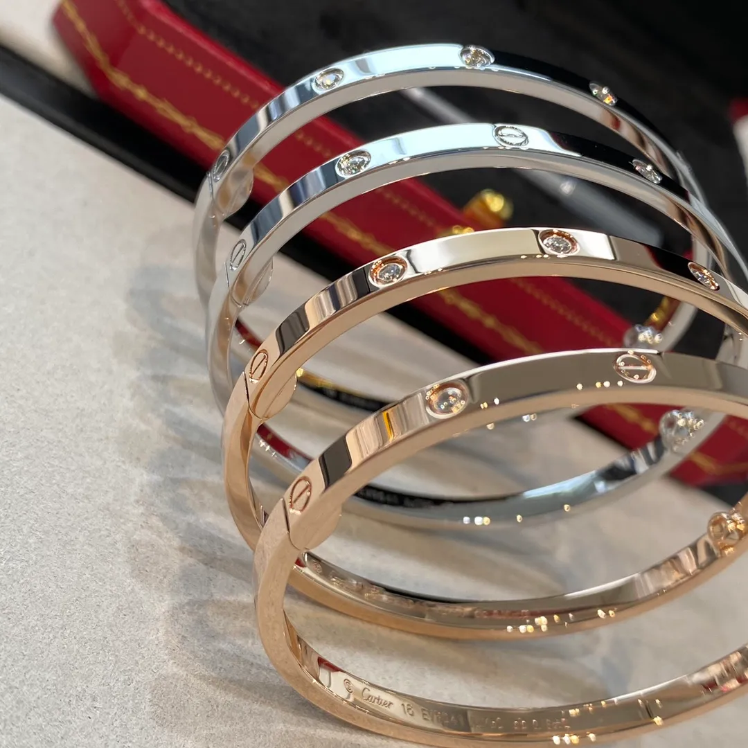 【High-end replica】💰360! Cartier love bracelet narrow version, bar diamond, full diamond, no diamond model