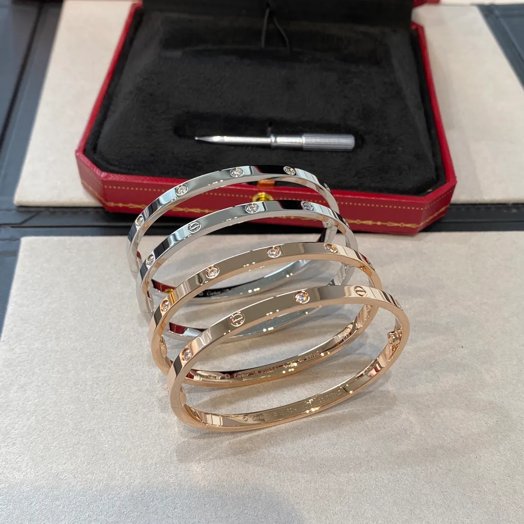 【High-end replica】💰360! Cartier love bracelet narrow version, bar diamond, full diamond, no diamond model