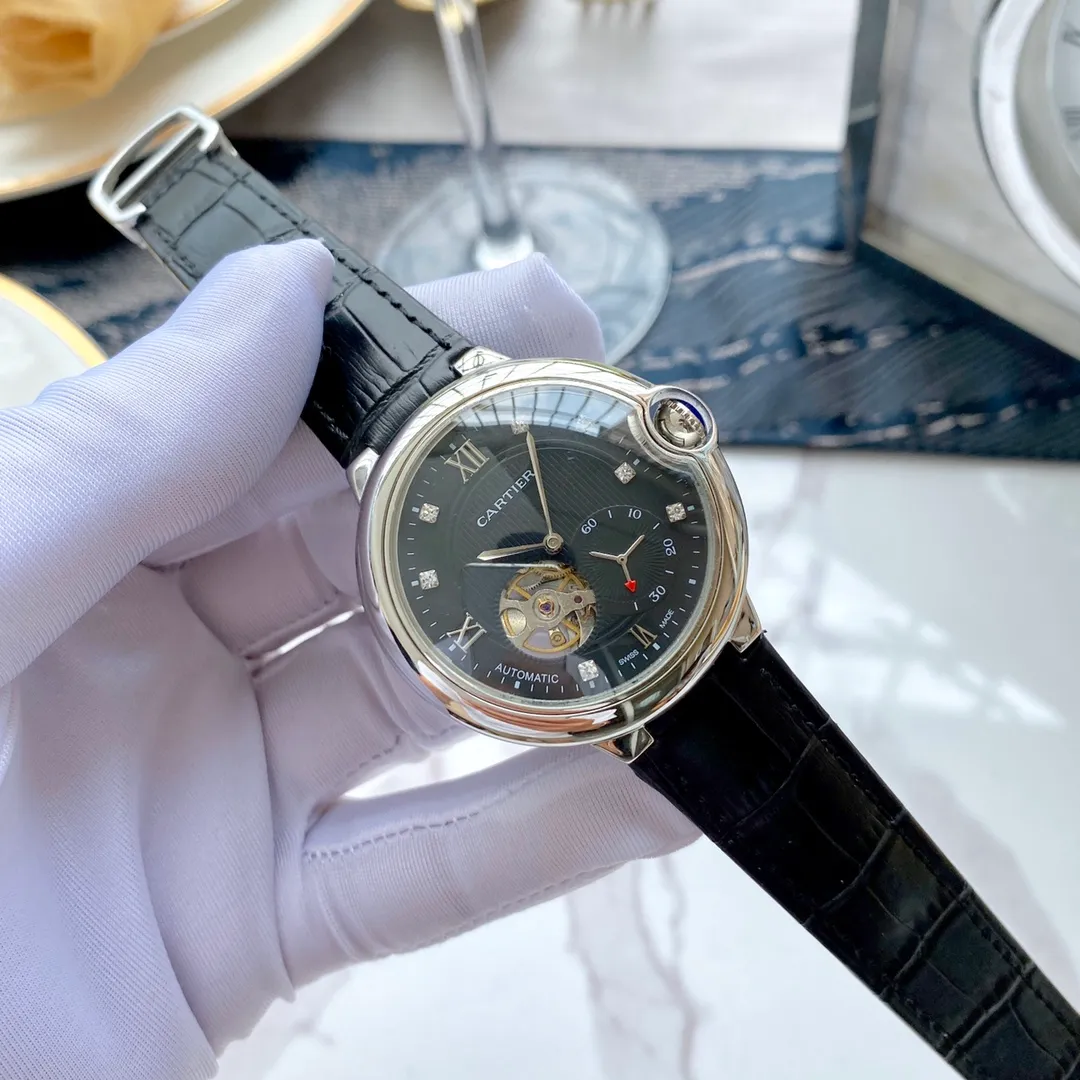 【Foreign trade import】💰1300! Cartier (extremely noble and wise work) best design [福] [Type] exquisite men's watch (more excellent) real man [福] (legendary sales) [strap] genuine cowhide strap (more comfortable) deeply loved [福] [movement] super top mechanical movement (more stable) perpetual motion [福] [material] mineral super strong mirror (more wear-resistant) super thick feel [福] wise style [福] atmospheric design [福] Return of the King [福] [Size] 40mm in diameter and 12mm thick, smart launch! Welcome to reprint [post] [post]