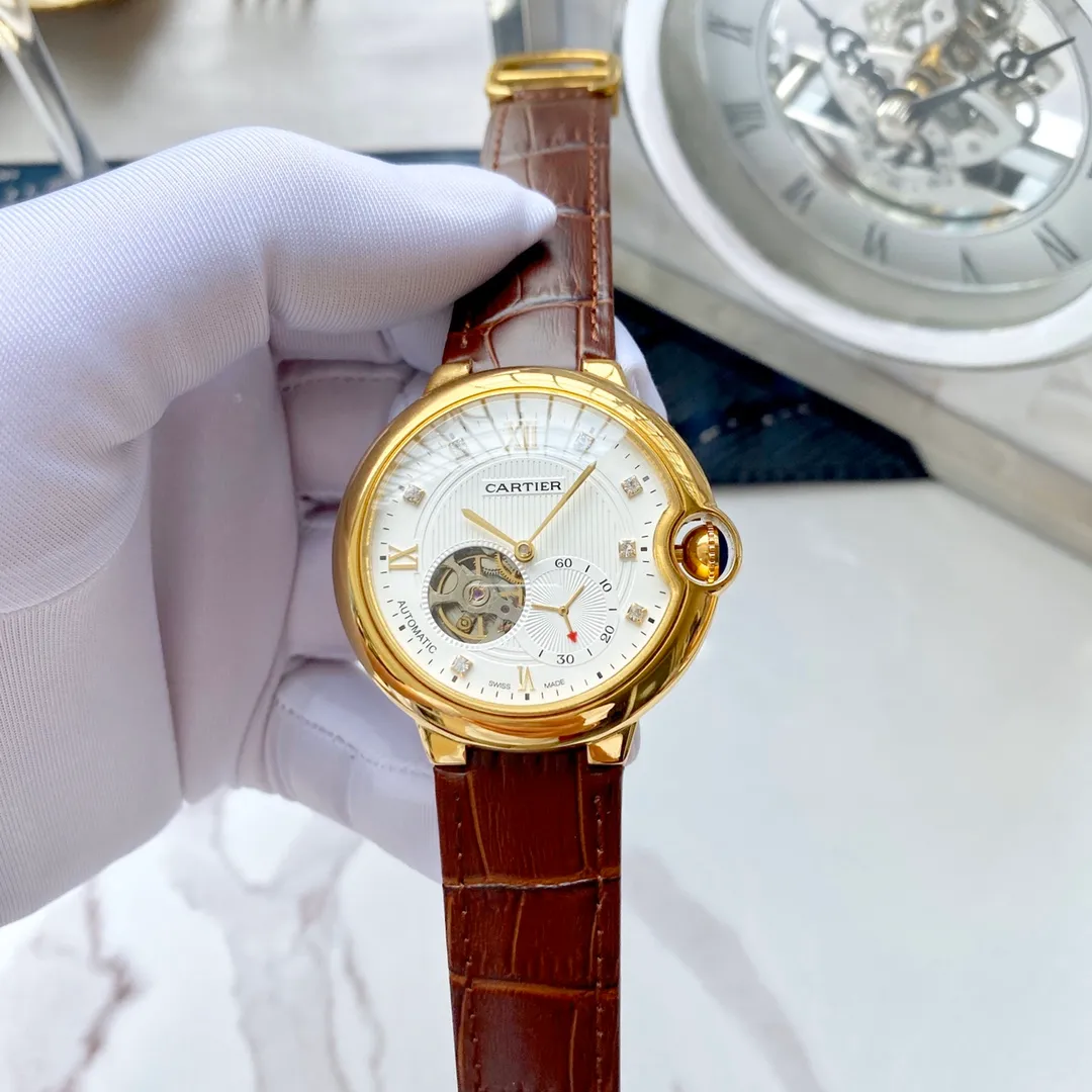 【Foreign trade import】💰1300! Cartier (extremely noble and wise work) best design [福] [Type] exquisite men's watch (more excellent) real man [福] (legendary sales) [strap] genuine cowhide strap (more comfortable) deeply loved [福] [movement] super top mechanical movement (more stable) perpetual motion [福] [material] mineral super strong mirror (more wear-resistant) super thick feel [福] wise style [福] atmospheric design [福] Return of the King [福] [Size] 40mm in diameter and 12mm thick, smart launch! Welcome to reprint [post] [post]
