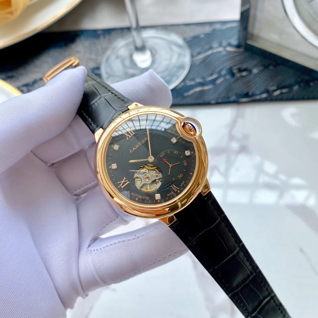 【Foreign trade import】💰1300! Cartier (extremely noble and wise work) best design [福] [Type] exquisite men's watch (more excellent) real man [福] (legendary sales) [strap] genuine cowhide strap (more comfortable) deeply loved [福] [movement] super top mechanical movement (more stable) perpetual motion [福] [material] mineral super strong mirror (more wear-resistant) super thick feel [福] wise style [福] atmospheric design [福] Return of the King [福] [Size] 40mm in diameter and 12mm thick, smart launch! Welcome to reprint [post] [post]