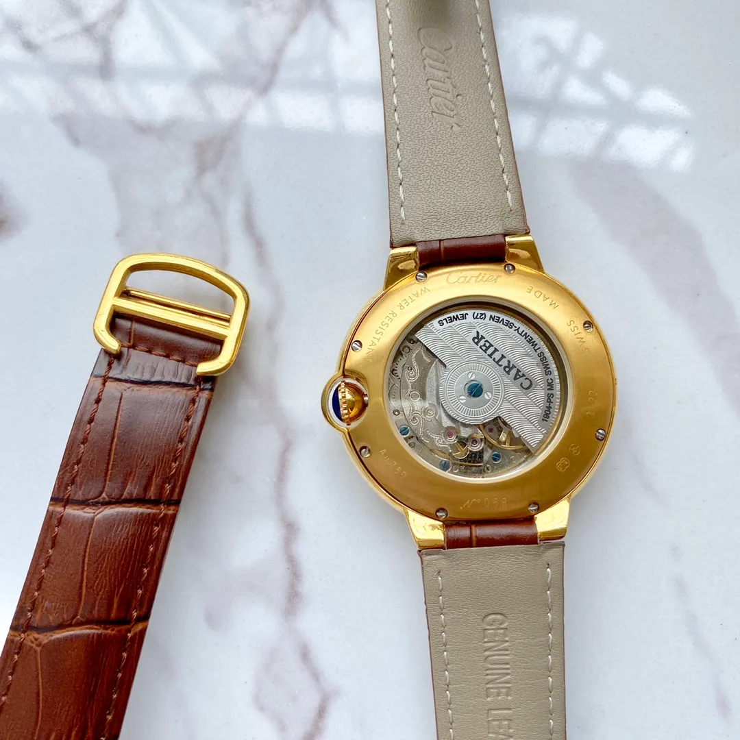 【Foreign trade import】💰1300! Cartier (extremely noble and wise work) best design [福] [Type] exquisite men's watch (more excellent) real man [福] (legendary sales) [strap] genuine cowhide strap (more comfortable) deeply loved [福] [movement] super top mechanical movement (more stable) perpetual motion [福] [material] mineral super strong mirror (more wear-resistant) super thick feel [福] wise style [福] atmospheric design [福] Return of the King [福] [Size] 40mm in diameter and 12mm thick, smart launch! Welcome to reprint [post] [post]