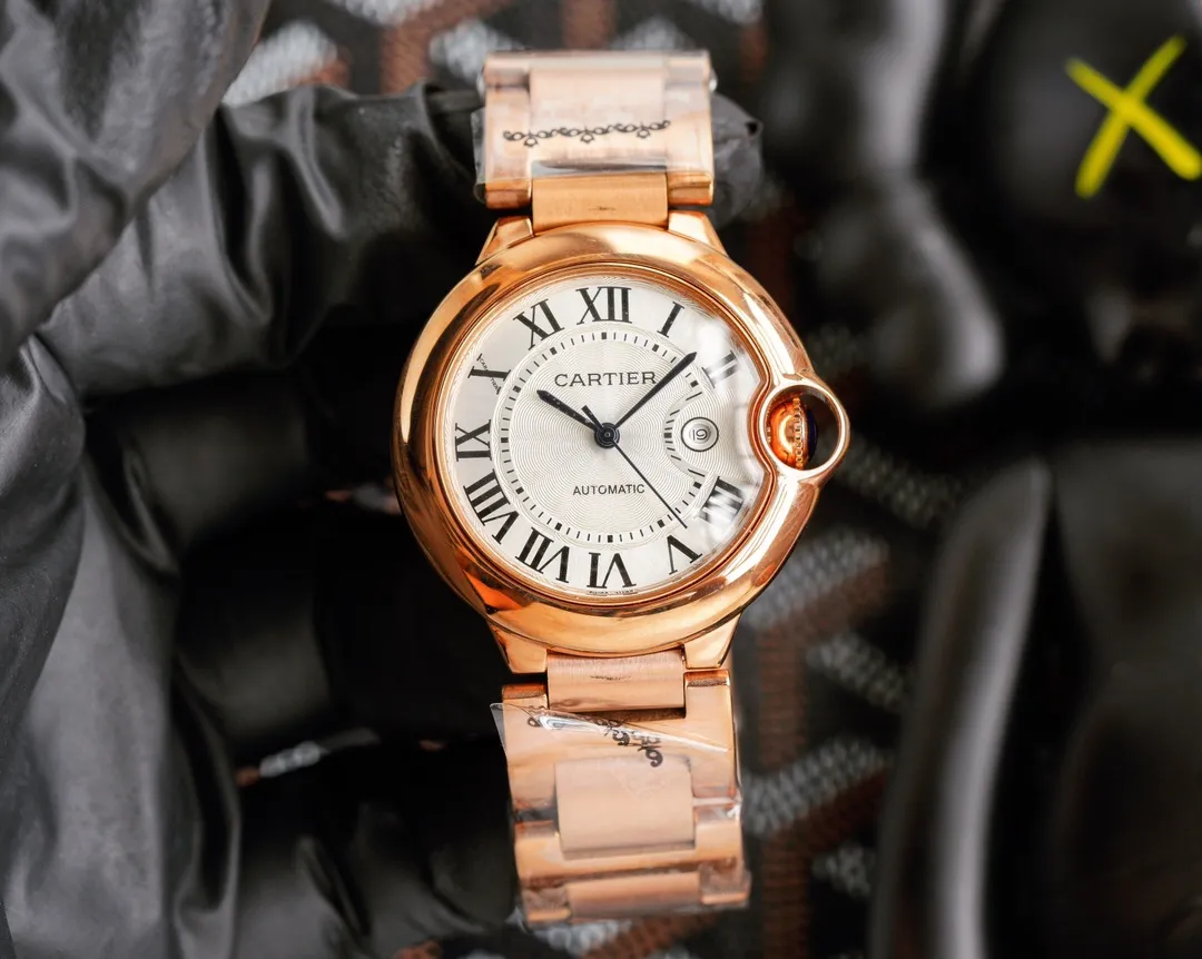 【Foreign trade import】💰1160! Cartier♠️Fully automatic machine, top-layer calfskin, arched blue glass, 36*12mm/33*12mm, the silhouette sculpted by years and experience in shopping malls continues the elegant legend of the domineering president driver de cartier ❗