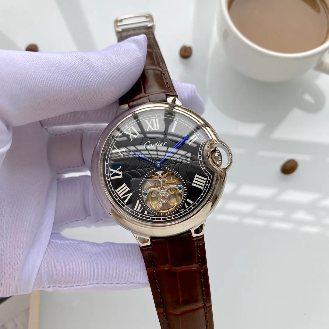 【Foreign trade import】💰1200! Cartier (extremely noble and wise work) best design [福] real shot [Type] exquisite men's watch (more excellent) real man [福] (legendary sales) [strap] genuine cowhide strap (more comfortable) deeply loved [福] [movement] super top mechanical movement (more stable) perpetual motion [福] [material] mineral super strong mirror (more wear-resistant) super thick feel [福] wise style [福] atmospheric design [福] Return of the King [福] [Size] 43mm in diameter and 13mm in thickness Smart launch! Welcome to reprint [post] [post]