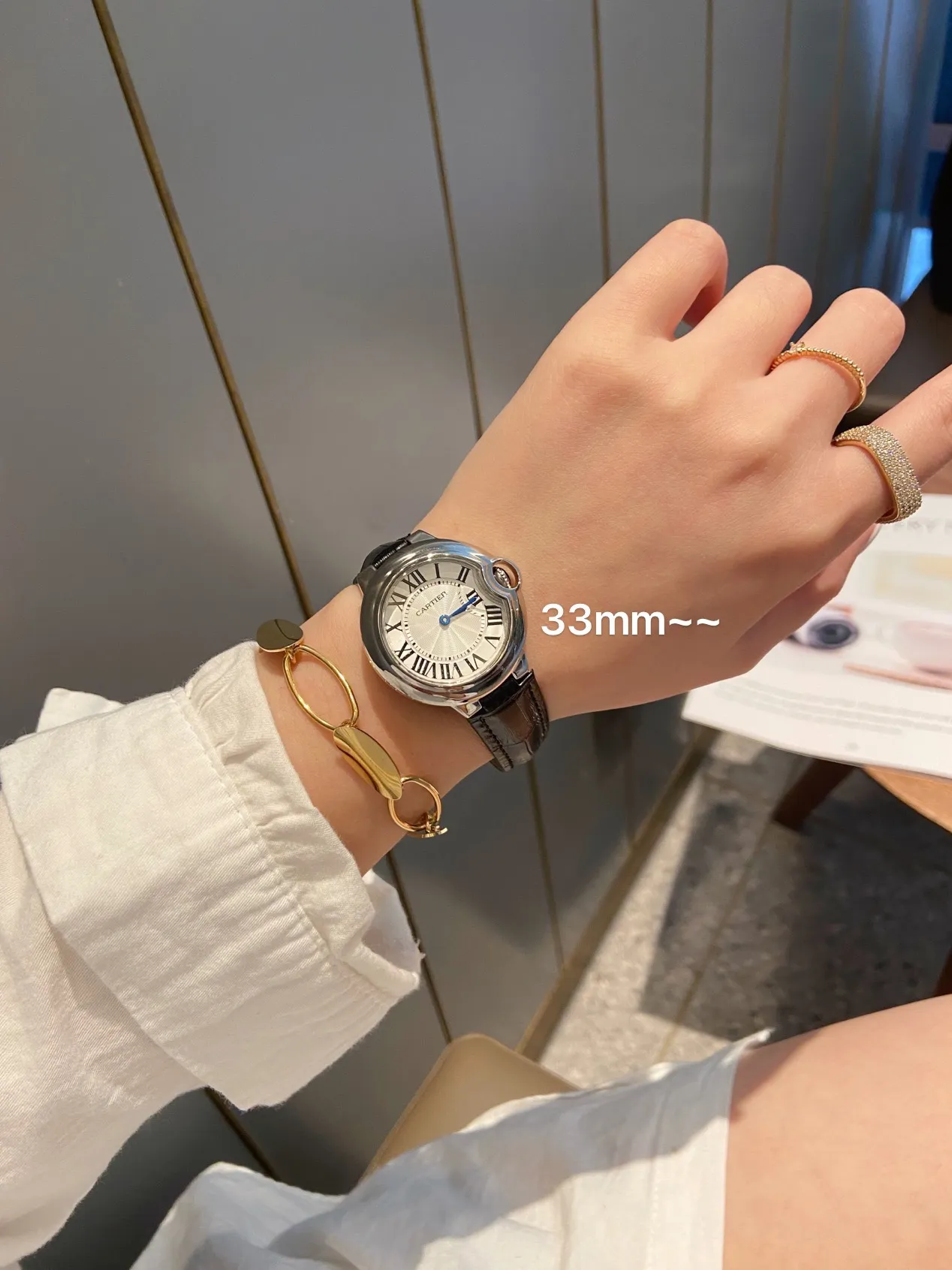 [High-end replica] 💰620 Couple model 💏 Cartier Blue Balloon! ! Stainless steel case, imported quartz movement! ! Convex coated mirror! ! Three sizes are available, 28mm 33mm 36mm for women and 42mm for men! !