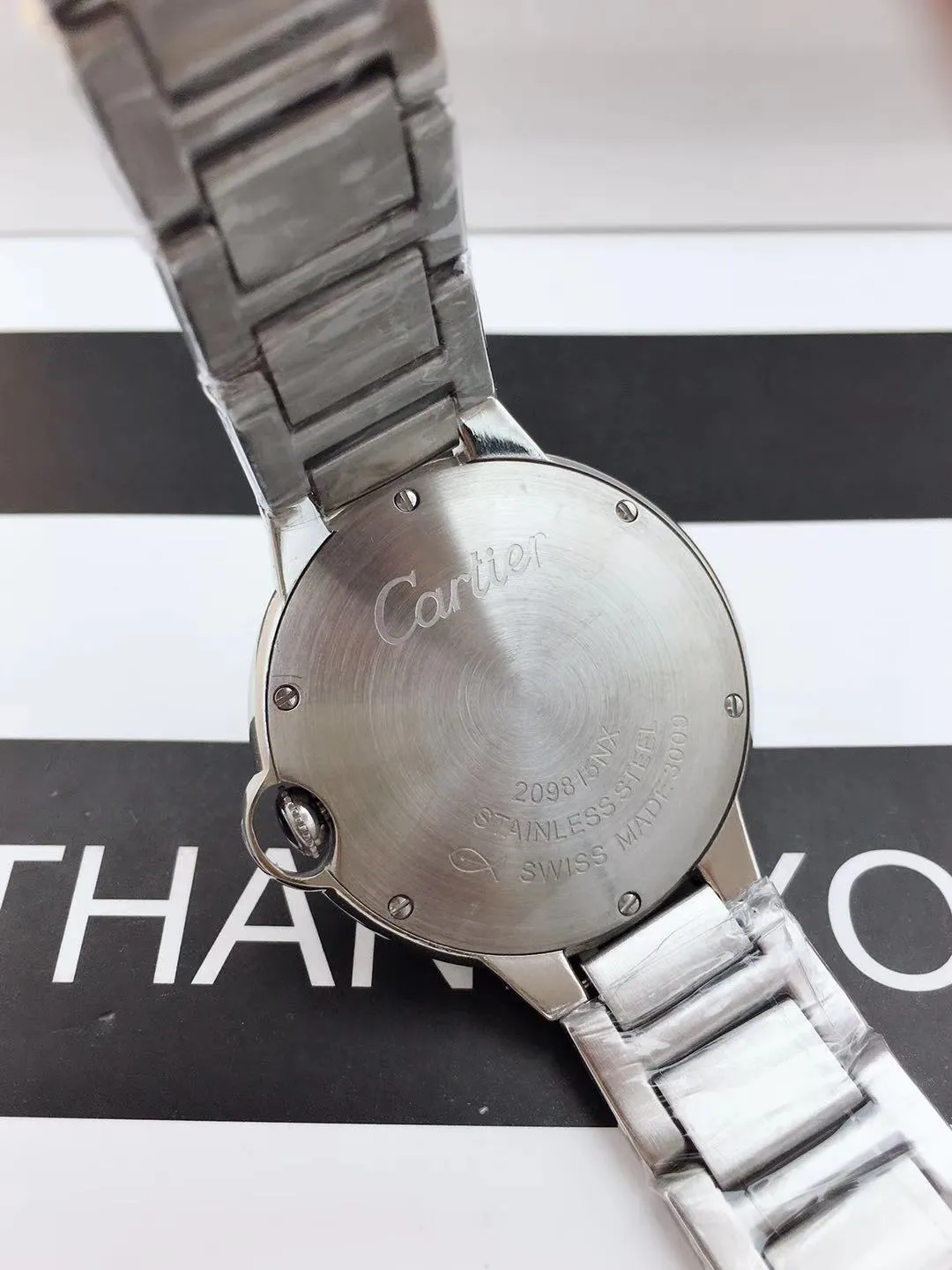 [High-end replica] 💰620 Couple model 💏 Cartier Blue Balloon! ! Stainless steel case, imported quartz movement! ! Convex coated mirror! ! Three sizes are available, 28mm 33mm 36mm for women and 42mm for men! !