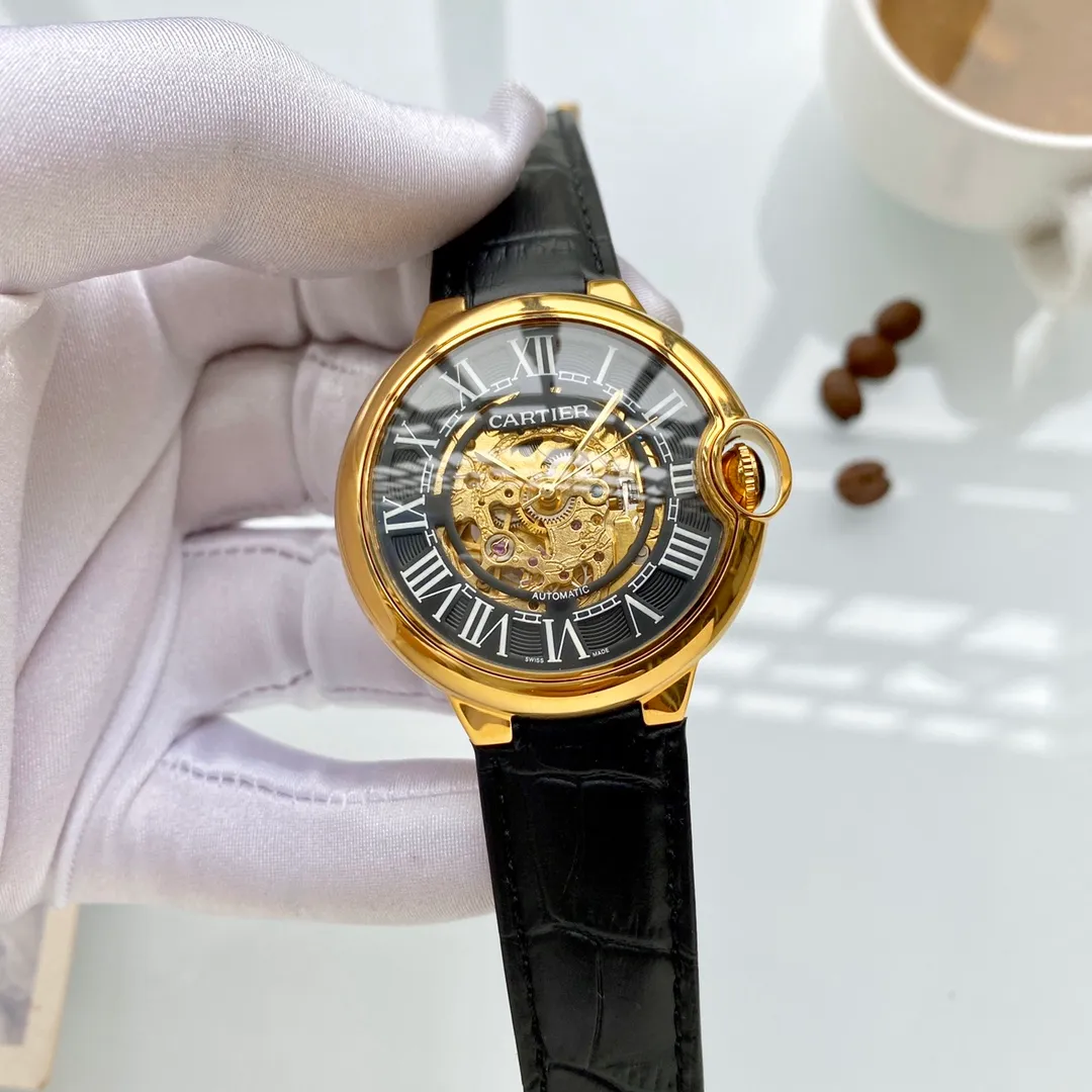 【Foreign trade import】💰1320! Cartier (extremely noble and wise work) best design [福] [Type] exquisite men's watch (more excellent) real man [福] (legendary sales) [strap] genuine cowhide strap (more comfortable) deeply loved [福] [movement] super top mechanical movement (more stable) perpetual motion [福] [material] mineral super strong mirror (more wear-resistant) super thick feel [福] wise style [福] atmospheric design [福] Return of the King [福] [Size] 42mm in diameter and 12mm thick, smart launch! Welcome to reprint [post] [post]
