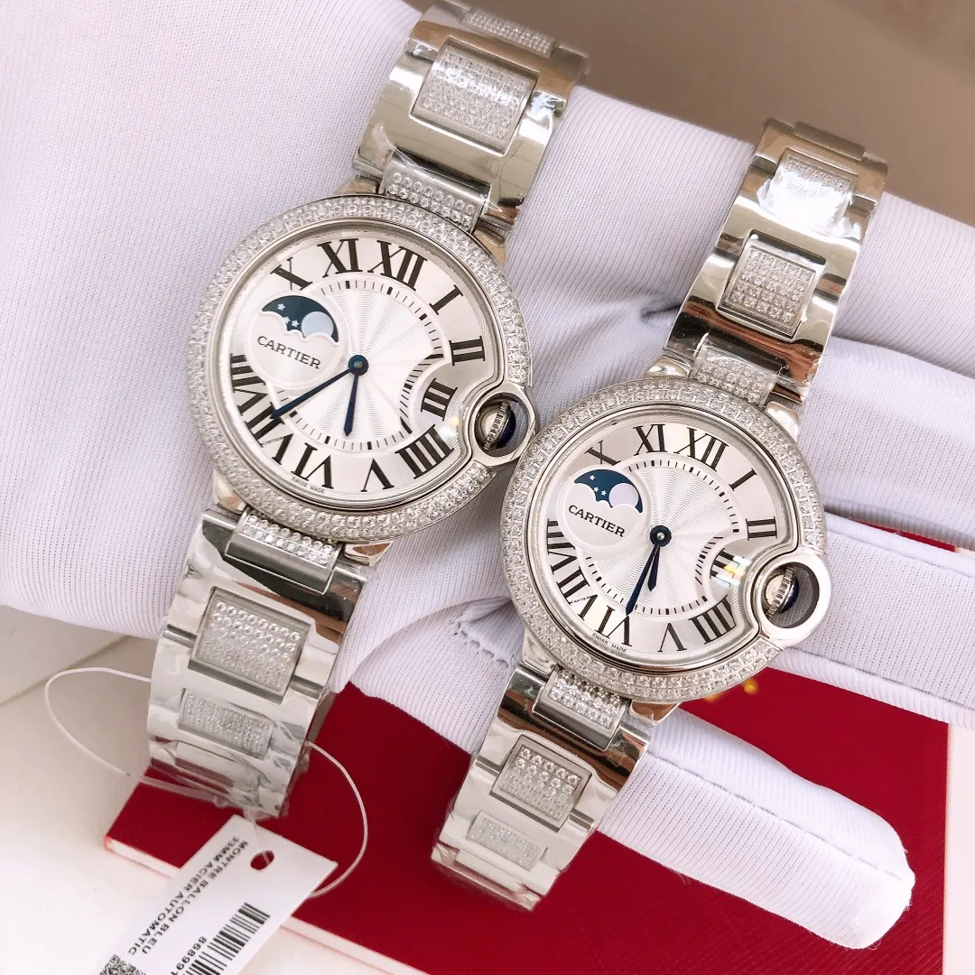 [High-end replica] 💰1720 each! Cartier-CARTIER‼ ️Ladies watch, Swiss quartz movement, 316L stainless steel case, mineral super strong glass mirror, diameter 36mm, 33mm, thickness 10mm💗This watch is loved by women, and reflects their unique personality and charming style on different occasions💒