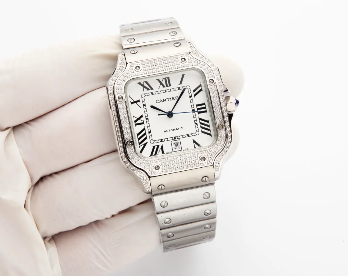 【High-end replica】💰1440! 【Customized all-in-one machine】💰2160! Santos, one of Cartier's most classic series Brand: Cartier Santos series (men's watch) Strap: Italian cowhide strap/stainless steel strap Case: made of 316 stainless steel Movement: (Imported 9015 movement, accurate travel time, stable movement, 0 repairs) Size: Width 47.5/39.8mm thick 12mm men's watch) Same style on Xiaohongshu, same style on Douyin Live (focus on original new machines) Focus is an attitude, produced by JH!