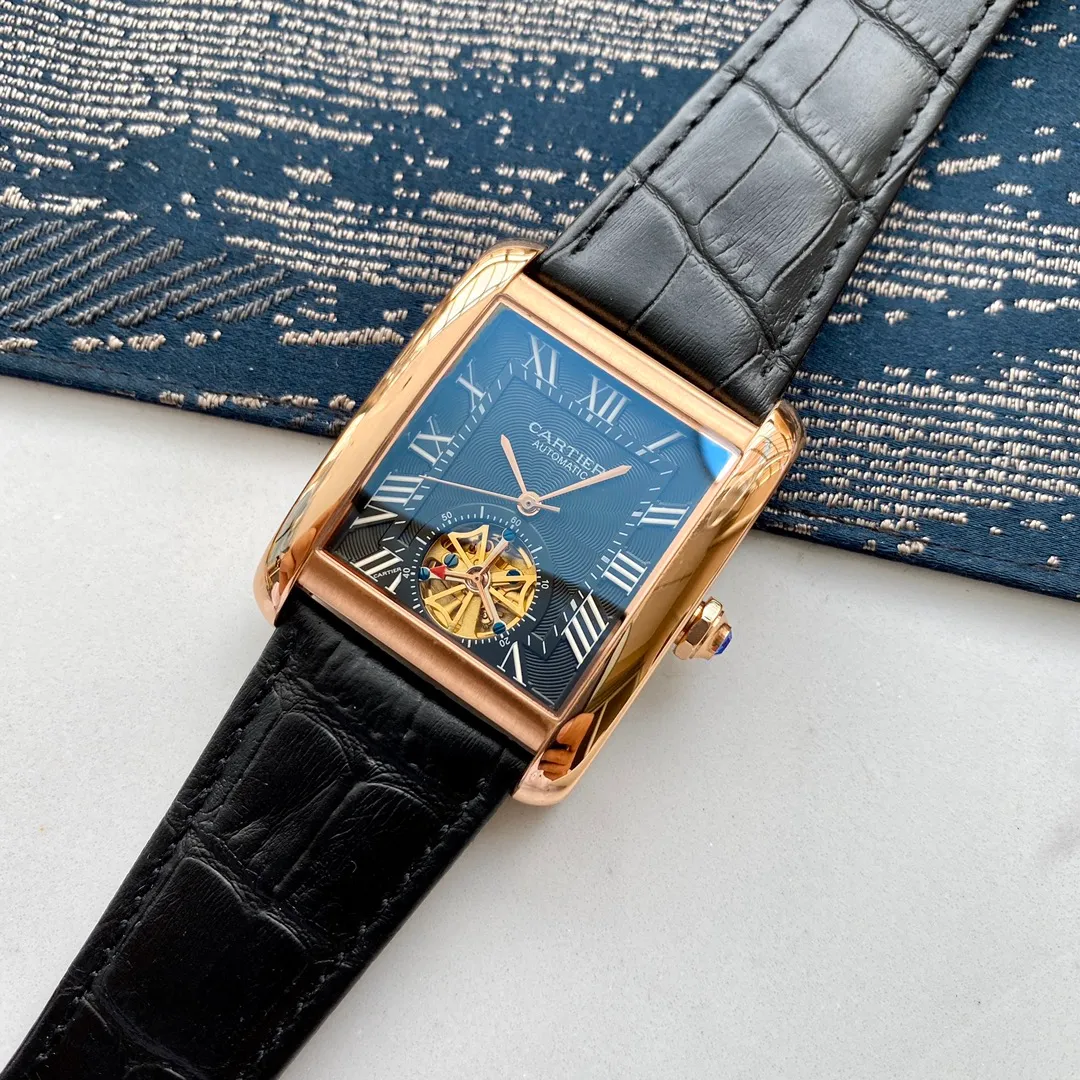 【Foreign trade import】💰1320! Cartier (extremely noble and wise work) best design [福] [Type] exquisite men's watch (more excellent) real man [福] (legendary sales) [strap] genuine cowhide strap (more comfortable) deeply loved [福] [movement] super top mechanical movement (more stable) perpetual motion [福] [material] mineral super strong mirror (more wear-resistant) super thick feel [福] wise style [福] atmospheric design [福] Return of the King [福] [Size] 41mm in diameter and 12mm thick, smart launch! Welcome to reprint [post] [post]