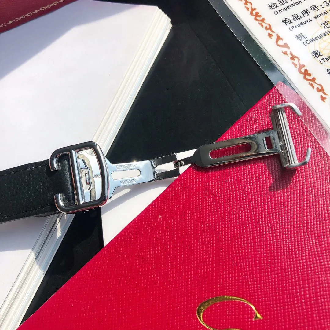 【Foreign trade import】💰1640! Cartier ⌚️CARTIER Tank Series Men's Mechanical Watch 💯New Citizen 8215 automatic mechanical movement with accurate travel time, 🅾️reworked 💯316 stainless steel case with imitation machine workmanship Case size 31/41/11mm 💯Scratch-resistant sapphire glass mirror 💯Crocodile pattern cowhide or frosted cowhide strap optional with original folding buckle ⚠️Please look for exclusive quality