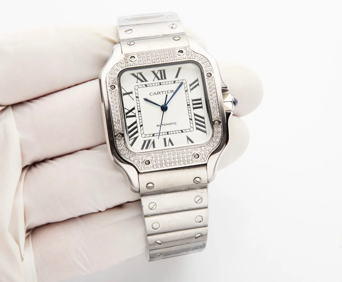 【High-end replica】💰1440! 【Customized all-in-one machine】💰2160! Santos, one of Cartier's most classic series Brand: Cartier Santos series (men's watch) Strap: Italian cowhide strap/stainless steel strap Case: made of 316 stainless steel Movement: (Imported 9015 movement, accurate travel time, stable movement, 0 repairs) Size: Width 47.5/39.8mm thick 12mm men's watch) Same style on Xiaohongshu, same style on Douyin Live (focus on original new machines) Focus is an attitude, produced by JH!