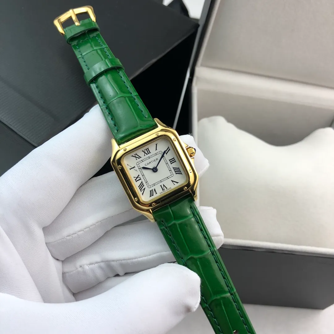 【Foreign trade import】💰840! Cartier Cheetah Series-Imported quartz movement, sword-shaped blue steel hands, 316L stainless steel material, the most fashionable trend accessories, small and medium-sized watches: small 22mm, medium 27mm