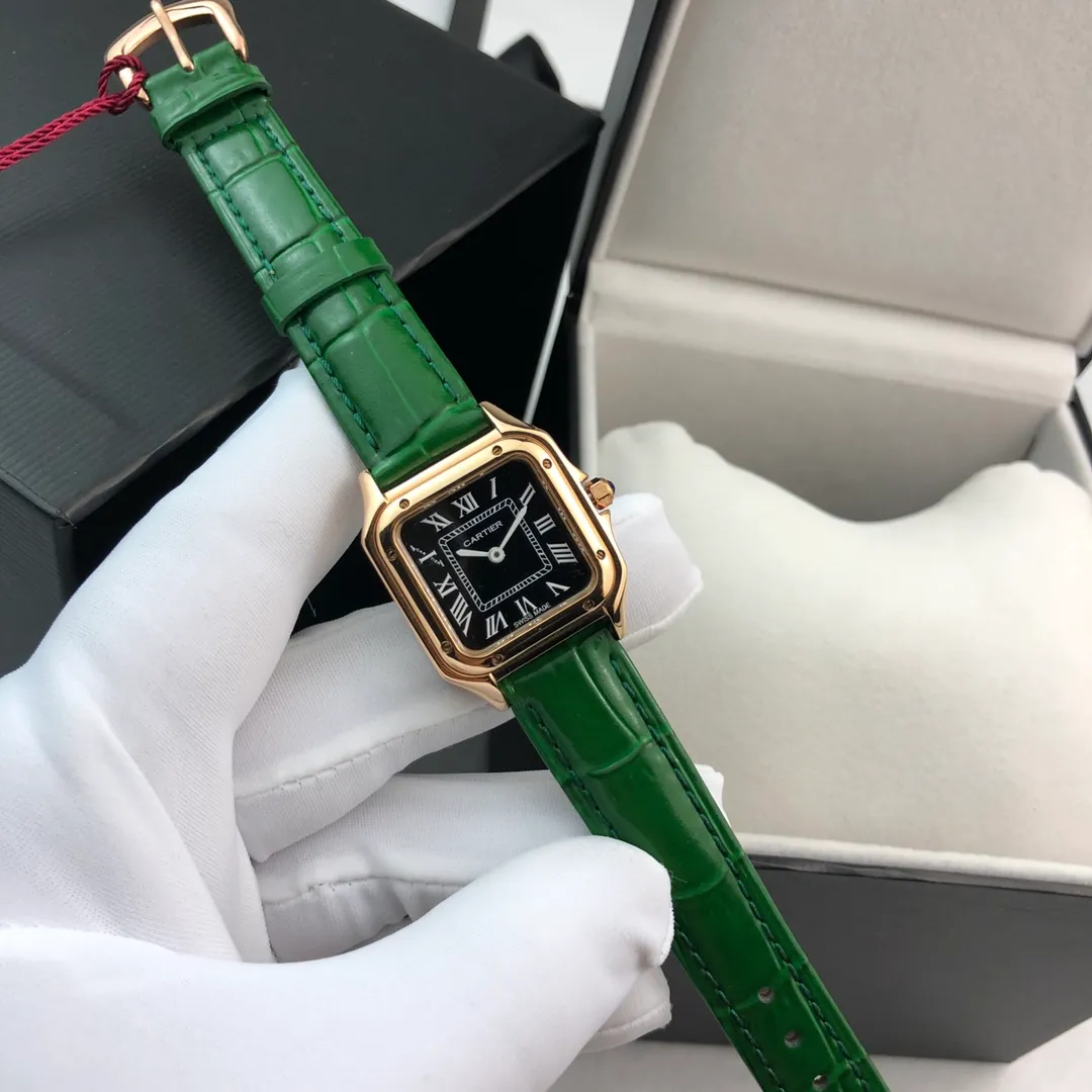 【Foreign trade import】💰840! Cartier Cheetah Series-Imported quartz movement, sword-shaped blue steel hands, 316L stainless steel material, the most fashionable trend accessories, small and medium-sized watches: small 22mm, medium 27mm