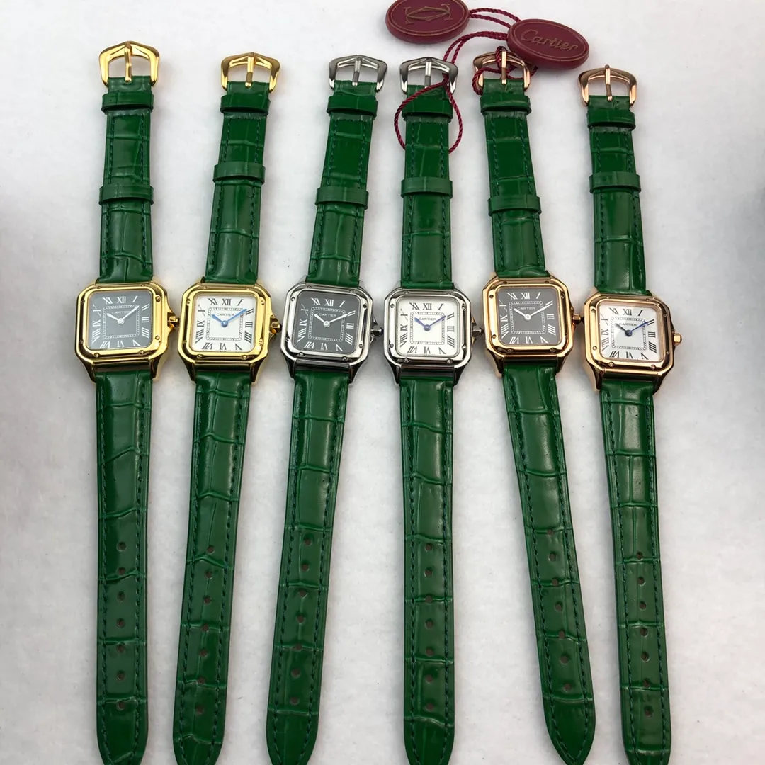 【Foreign trade import】💰840! Cartier Cheetah Series-Imported quartz movement, sword-shaped blue steel hands, 316L stainless steel material, the most fashionable trend accessories, small and medium-sized watches: small 22mm, medium 27mm