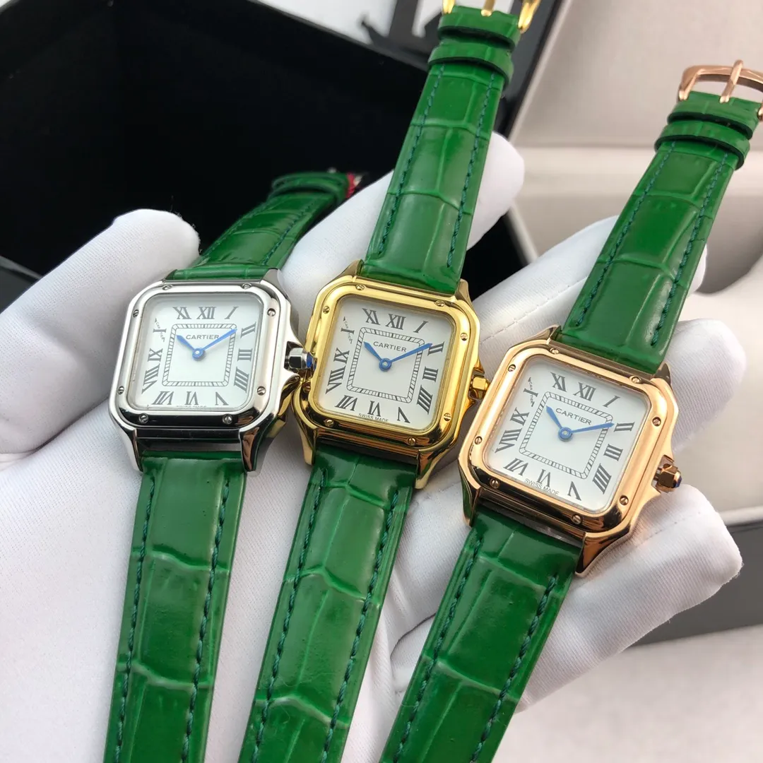 【Foreign trade import】💰840! Cartier Cheetah Series-Imported quartz movement, sword-shaped blue steel hands, 316L stainless steel material, the most fashionable trend accessories, small and medium-sized watches: small 22mm, medium 27mm