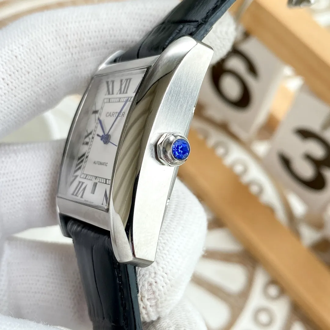 【High-end replica】💰1300! Cartier-Cartier ‼ ️Exquisite men's watch, noble and elegant, large three-hand design, gentlemanly style, excellent quality, hot selling all over the city. Using fully automatic imported Citizen 8215 mechanical movement, top-grade 316 stainless steel case, imported calfskin strap, sapphire mirror, size 40*10🔥Top-quality products are constantly produced🔥
