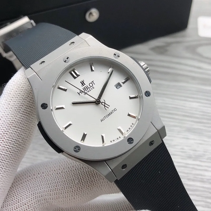 【High-end replica】💰1240! Hublot Hublot 🎮Imported three-needle mechanical movement, natural rubber original folding buckle, 316 stainless steel case, top-grade coated blue light wear-resistant glass mirror, size 42*12mm 🎮Fashionable and domineering, born to be cool