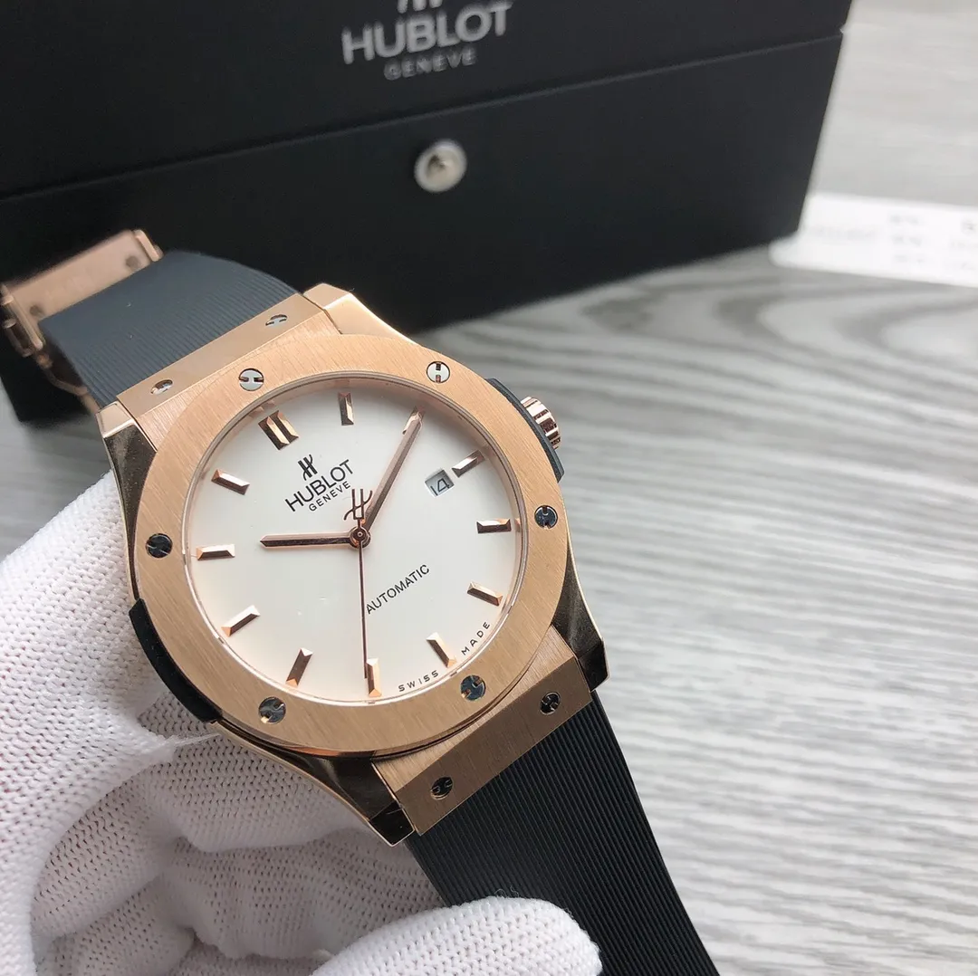 【High-end replica】💰1240! Hublot Hublot 🎮Imported three-needle mechanical movement, natural rubber original folding buckle, 316 stainless steel case, top-grade coated blue light wear-resistant glass mirror, size 42*12mm 🎮Fashionable and domineering, born to be cool