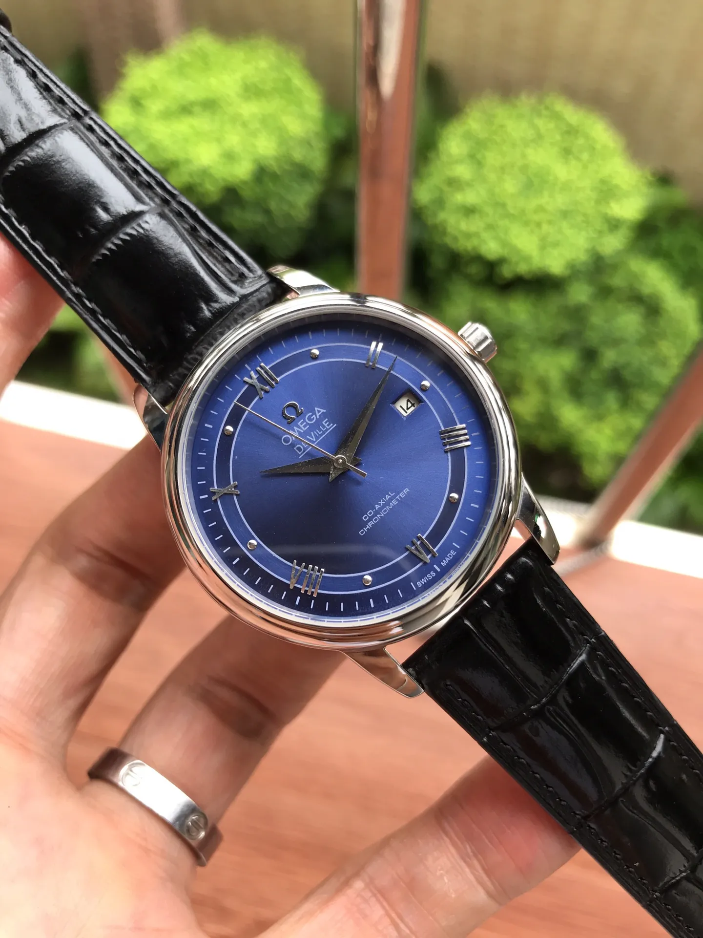 【High-end replica】👌480! OMEGA💯OMEGA💥De Ville series official website 1:1 classic style equipped with fully automatic imported Citizen 8215 movement, trouble-free 316 stainless steel case, atmospheric three-hand design, simple and fashionable, elegant and noble, imported coating super scratch-resistant high-hardness mirror, three-degree waterproof🌧Double-sided first-layer genuine cowhide strap/316 stainless steel strap, business casual, the first choice for sophisticated men Diameter 39.5mm*Thickness 11mm