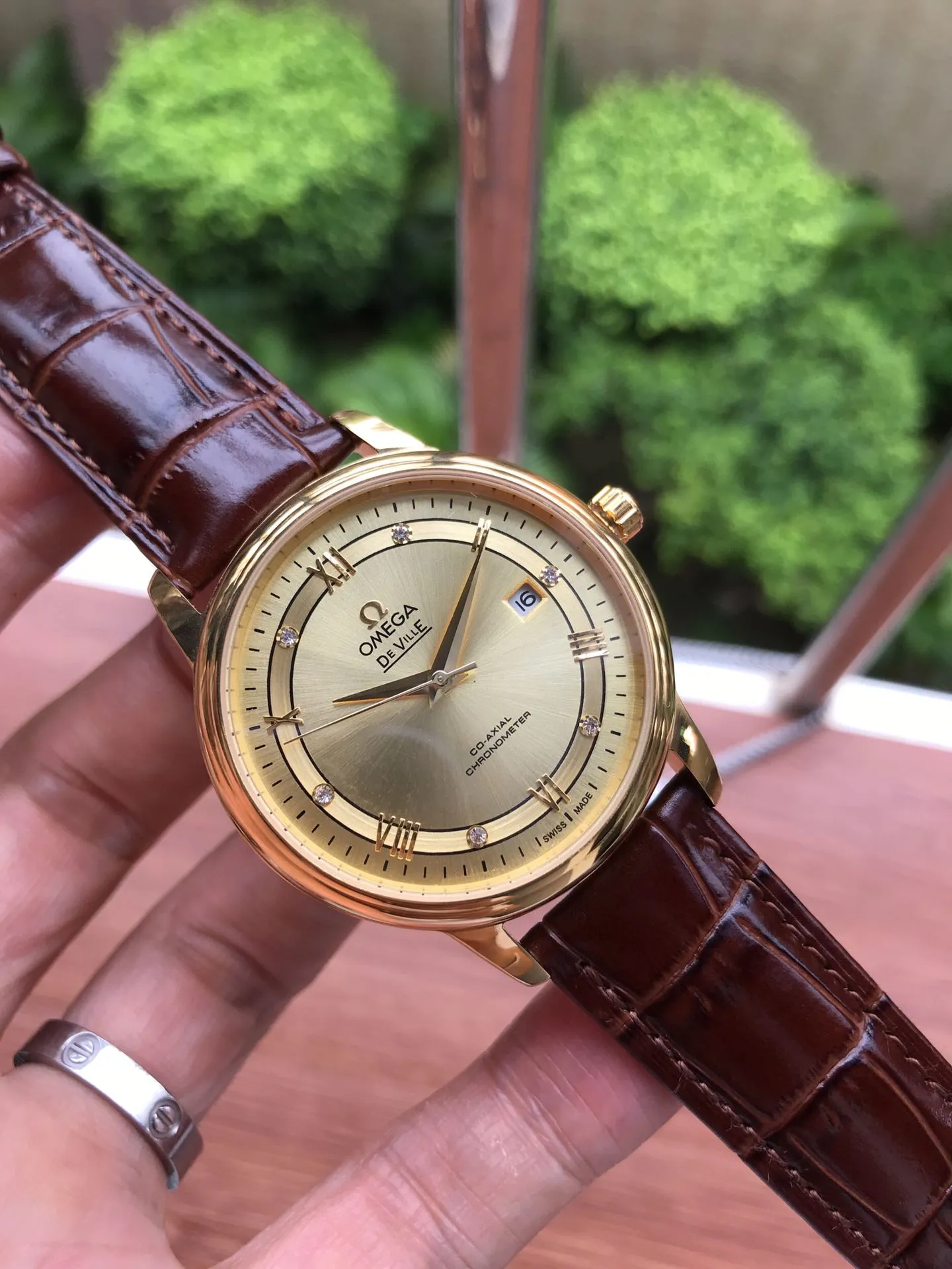 【High-end replica】👌480! OMEGA💯OMEGA💥De Ville series official website 1:1 classic style equipped with fully automatic imported Citizen 8215 movement, trouble-free 316 stainless steel case, atmospheric three-hand design, simple and fashionable, elegant and noble, imported coating super scratch-resistant high-hardness mirror, three-degree waterproof🌧Double-sided first-layer genuine cowhide strap/316 stainless steel strap, business casual, the first choice for sophisticated men Diameter 39.5mm*Thickness 11mm
