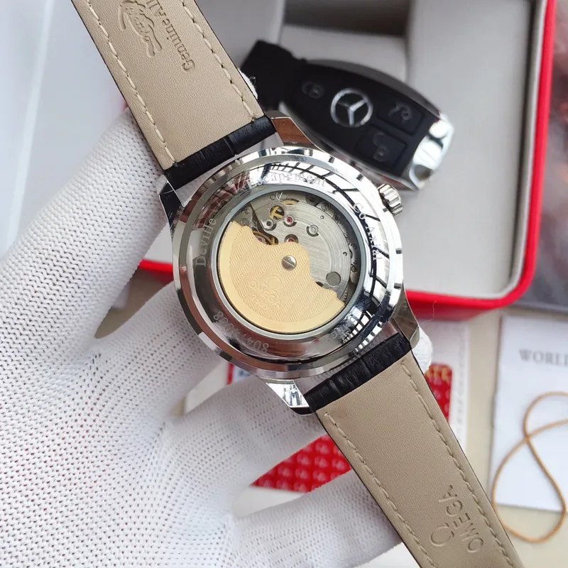 【High-end replica】💰1240! 【Customized all-in-one machine】💰1900! OMEGA - OMEGA🎉 Men's watch, fully automatic mechanical movement, 316L stainless steel case, sapphire mirror, genuine cowhide strap/stainless steel strap, diameter 40mm, thickness 11mm, real shot, achieving eternity. The De Ville series has always been a representative of elegance and precision. This Omega De Ville watch, model 431.33.41.121.03.001, has won the hearts of the people with its high quality, fashionable and elegant appearance.