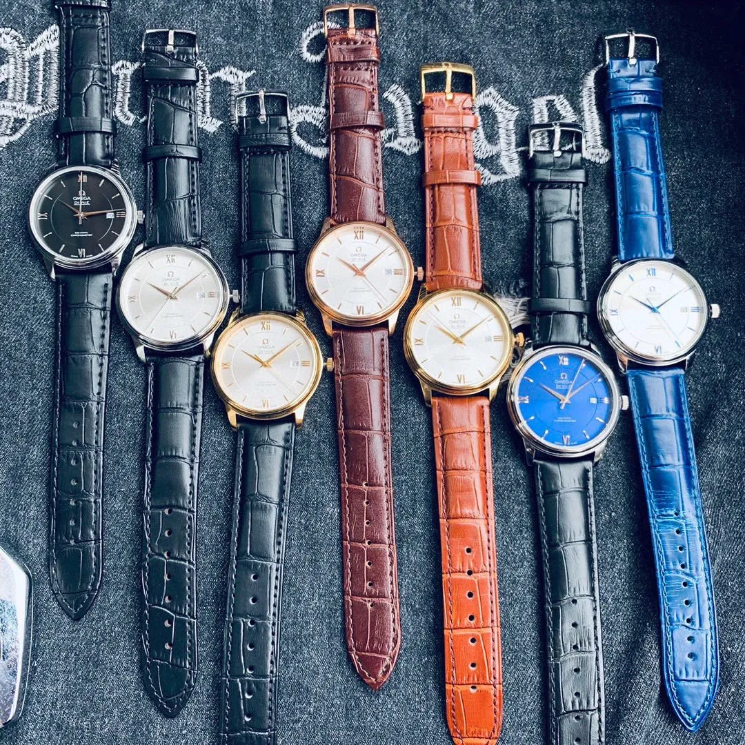 【High-end replica】💰960! Omega🥤🥤 🏍️Series: Classic Butterfly Series 🏍️Introduction: Official synchronization, simple and elegant, business style charm 🏍️Style: classic men's style, fashionable and versatile, three-dimensional logo 🏍️Material: top imported 316 stainless steel material 🏍️Literal: all literal scales and hands inherit the original craftsmanship 🏍️Mirror: sapphire mirror 🏍️Movement: Fully automatic imported Citizen 8215 mechanical movement (transparent/dense bottom) 🏍️Original size: diameter 39.5mm, thickness 10mm