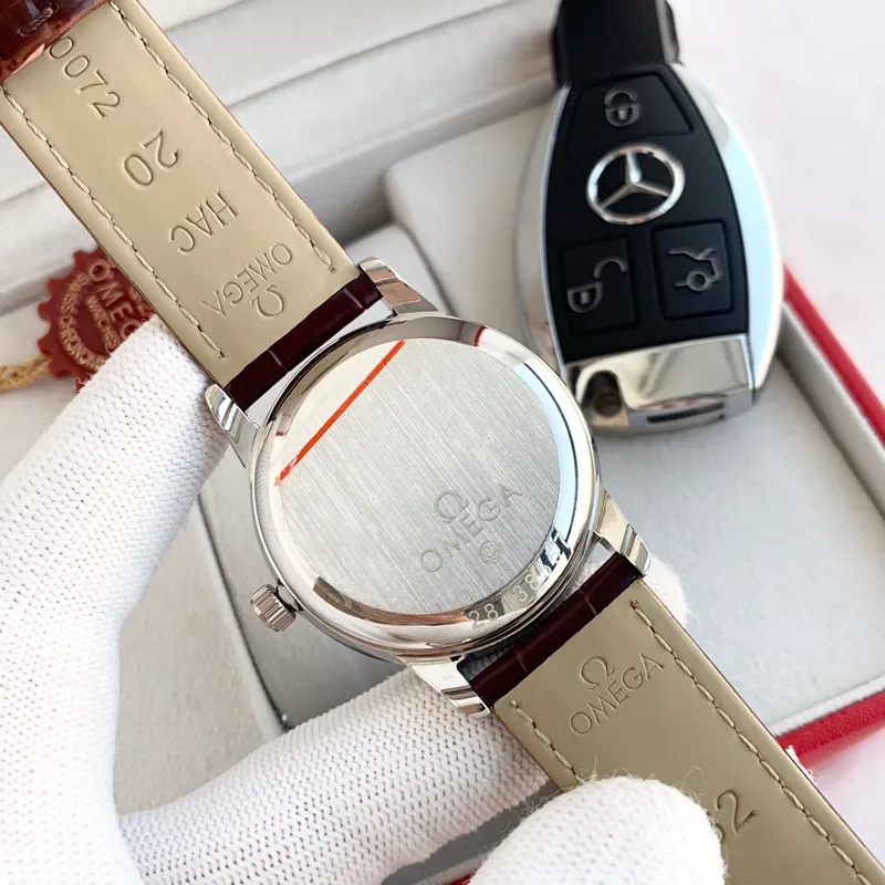 【High-end replica】💰1040! OMEGA - OMEGA🎉 Men's watch Imported Citizen 8215 fully automatic mechanical movement 316L stainless steel case Mineral glass mirror Genuine leather strap/stainless steel strap 39mm diameter and 11mm thick to achieve eternity, appreciate the Omega Master watch