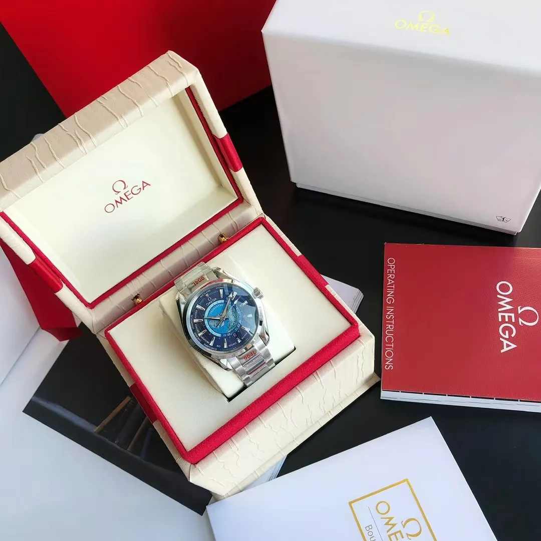 【High-end replica】💰1300! 【Customized all-in-one machine】💰1720! Omega Seamaster 150-meter watch [Ocean charm, classic hot model] The classic and timeless design is very characteristic of the Omega brand. [Movement] Equipped with the imported brand new Citizen 9015 all-in-one automatic mechanical movement. It has accurate travel time and is durable. It is highly recognized by watch friends. [Case] 316L stainless steel case. Beautifully modified body. Original and consistent 41.5mm diameter. Curved dial. Deep waterproof to 200 meters. [Bracelet] Made of 316L stainless steel bracelet with original folding clasp of the same material. The details are synchronized and authentic.