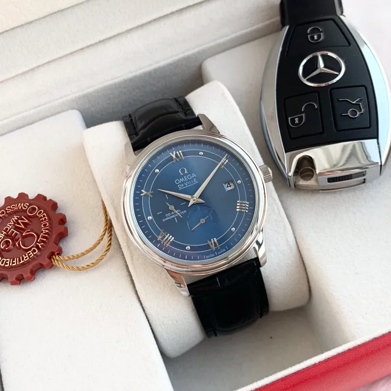 【High-end replica】💰1040! OMEGA - OMEGA🎉 Men's watch Imported Citizen 8215 fully automatic mechanical movement 316L stainless steel case Mineral glass mirror Genuine leather strap/stainless steel strap 39mm diameter and 11mm thick to achieve eternity, appreciate the Omega Master watch
