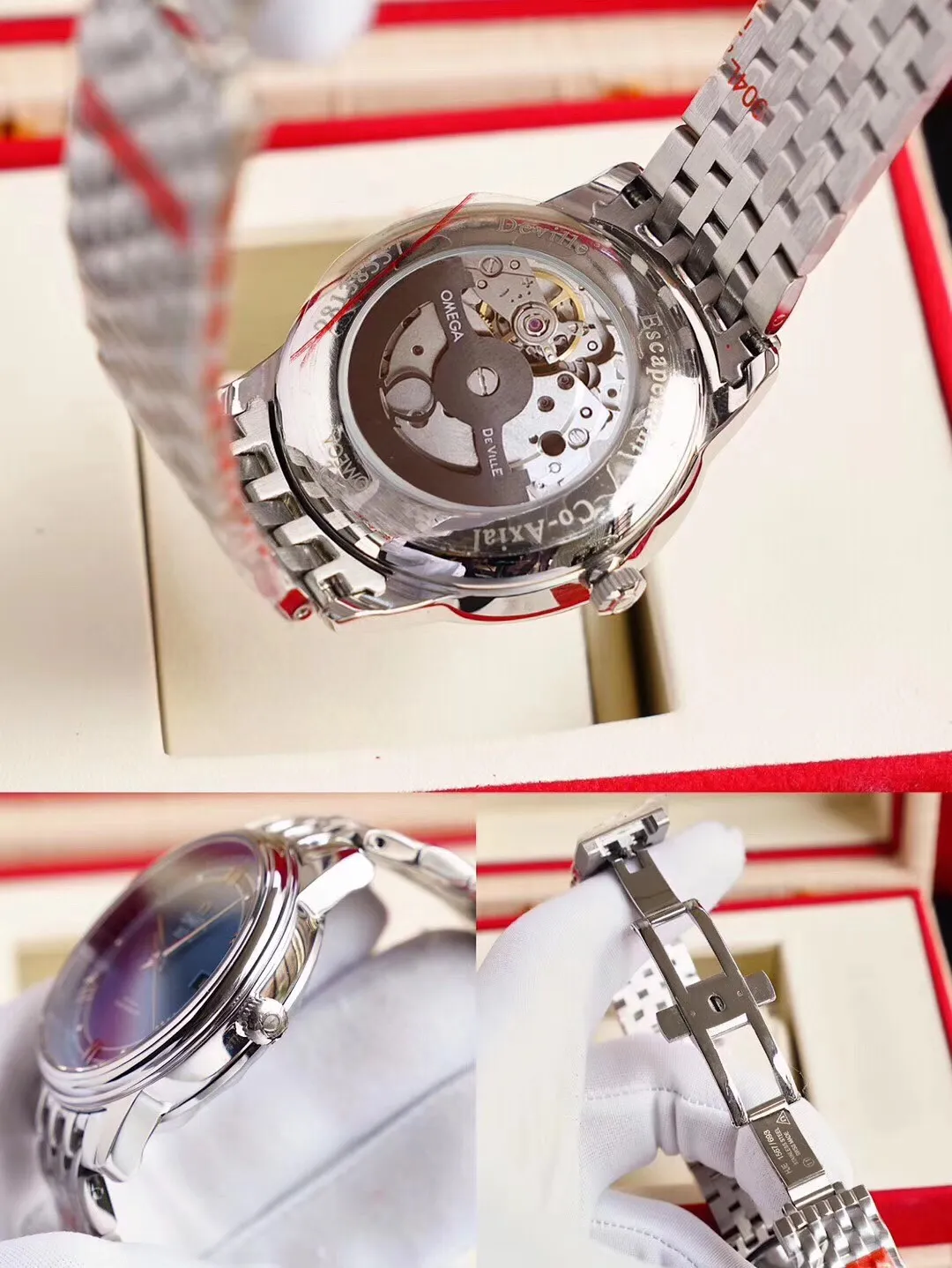 【Foreign trade import】💰2360! Omega-Diefei Series‼ ️ Simple and elegant, with a very obvious sense of post-modernism. The elegant and slim appearance, combined with the simple and elegant design, perfectly interprets the classic charm of the original elegant business. The size of the watch is 39.5 mm x 10 mm. The literal scales and hands all inherit the original craftsmanship. They are first polished and then rhodium-plated to ensure permanent luster and amazing temperament. The resistor LOGO on the plate is well curved and the edges are chamfered naturally. It seems small and exquisite, not worth mentioning, but in fact the craftsmanship is complicated and contains a lot of things. The brushing process of the bottom cover is consistent with the original product, and the position and details of the embossed Logo are of the highest quality in the market. The brushing process of the bottom cover is consistent with the original product, and the position and details of the embossed Logo are of the highest quality in the market. It adopts the super stable Japanese 8215 movement, truly achieving zero repairs. 🔥Top product, high quality products constantly🔥
