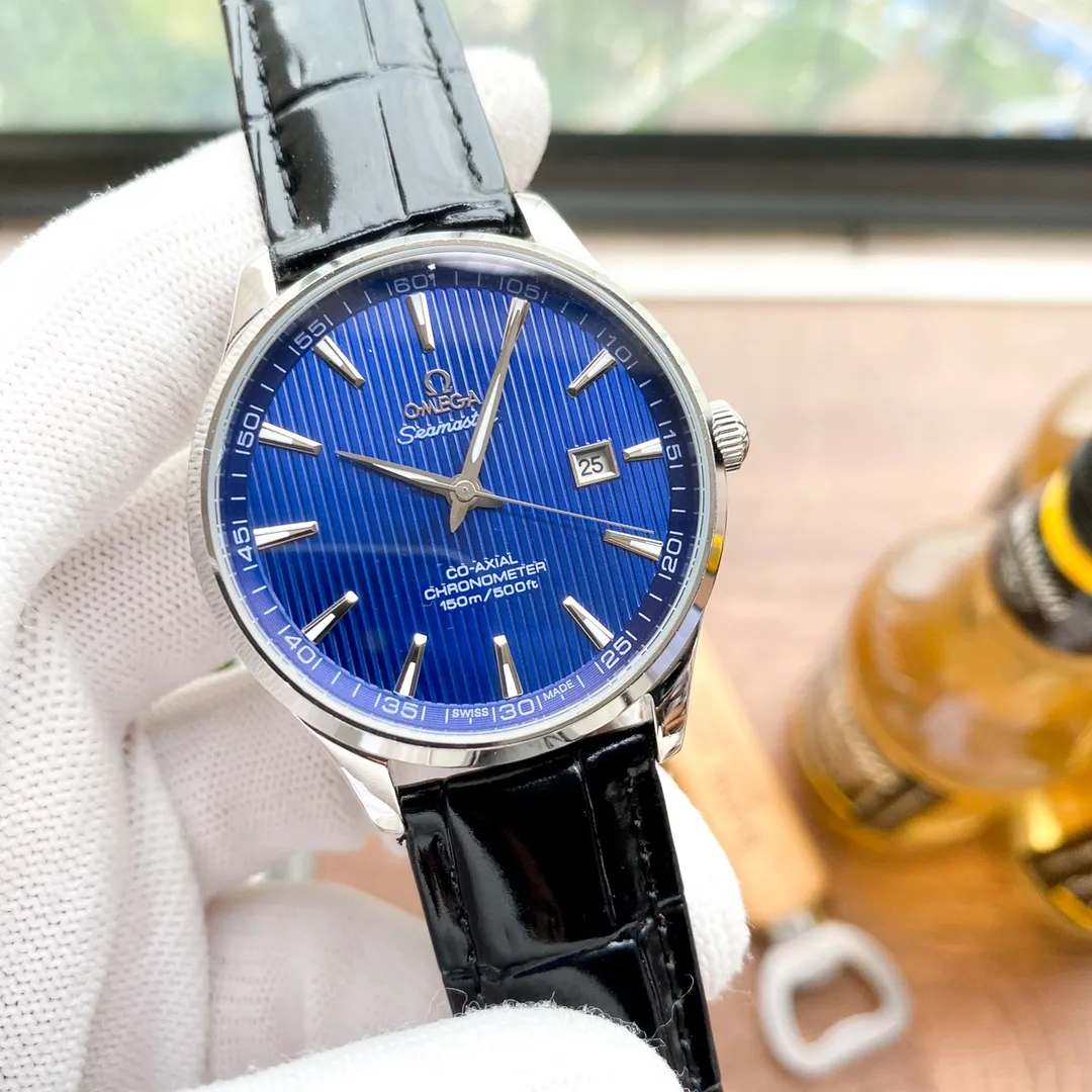 【High-end replica】💰1240! OMEGA-OMEGA🏅🏅 Type: Men's watch🎉🎉 Case: Top version 316 stainless steel L Strap: Imported calfskin strap/316L stainless steel strap Movement: Fully automatic imported Citizen 8215 mechanical movement⚙️ Mirror: Mineral scratch-resistant mirror glass Size: 42mm in diameter, 12mm thick 🍷Exquisite inheritance of real effects, quality assurance! ‼ ️The elegant style instantly enhances the charm of men and is a symbol of taste and noble life!